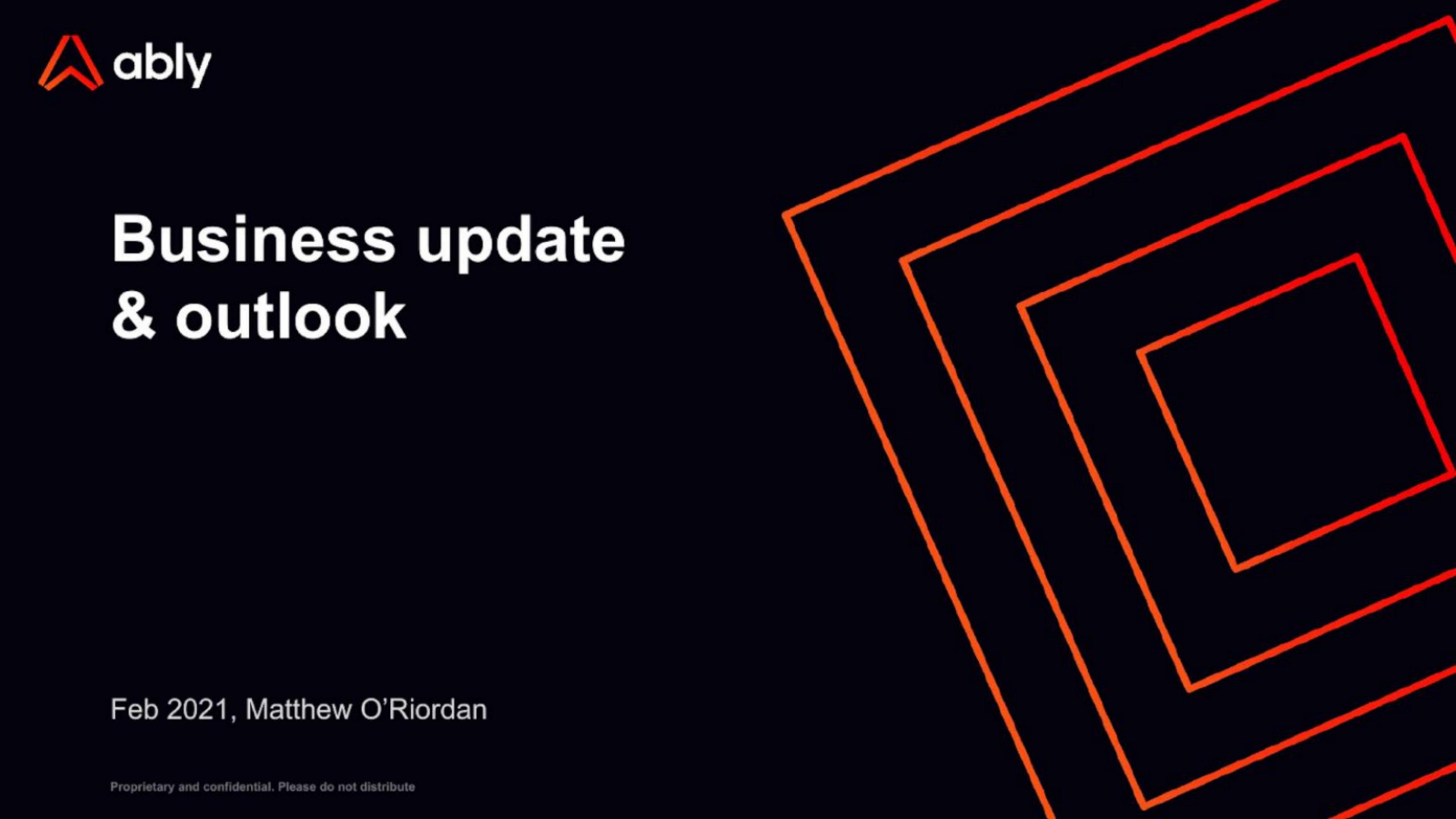 Ably pitch deck cover
