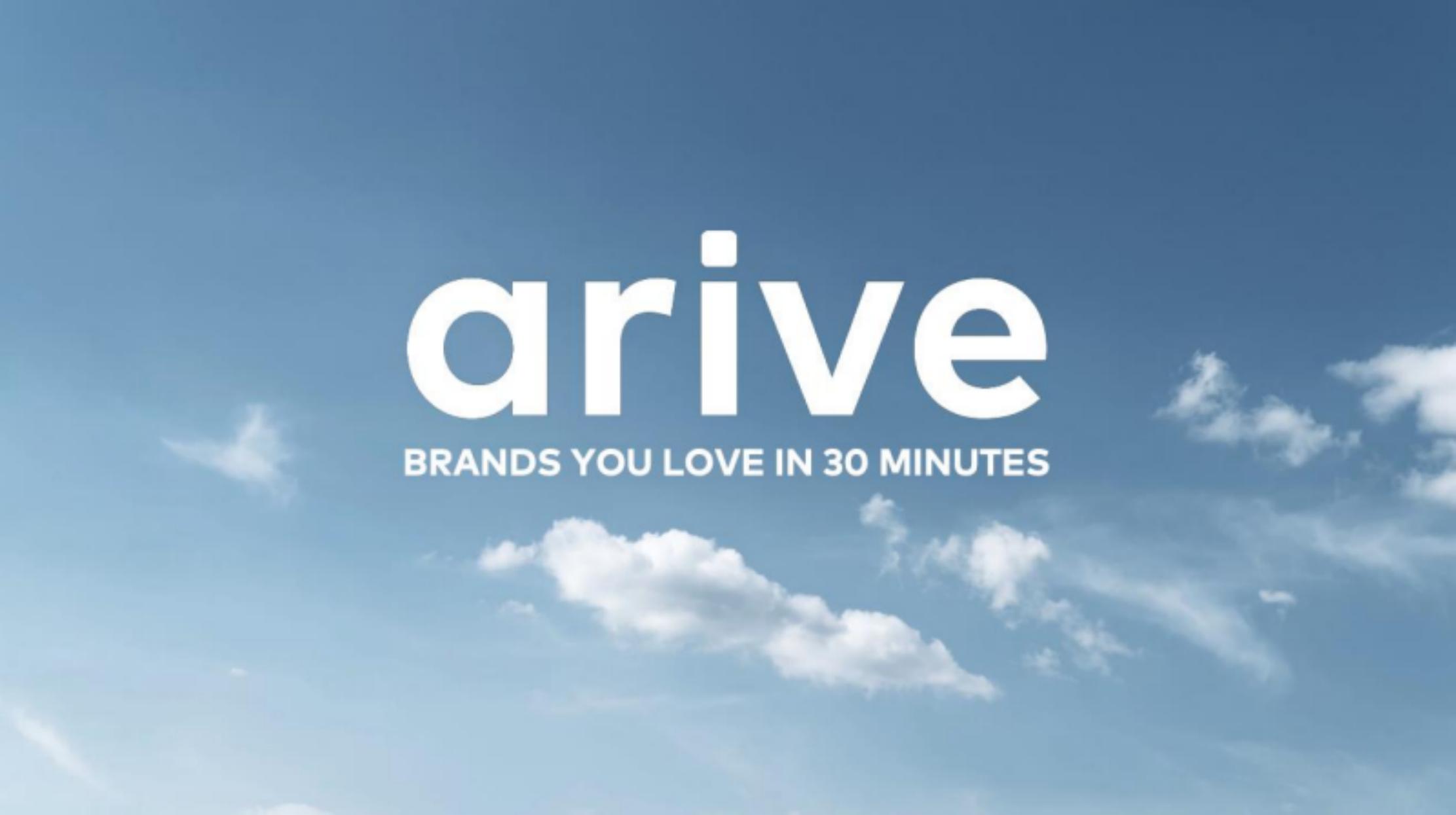 Arive pitch deck cover