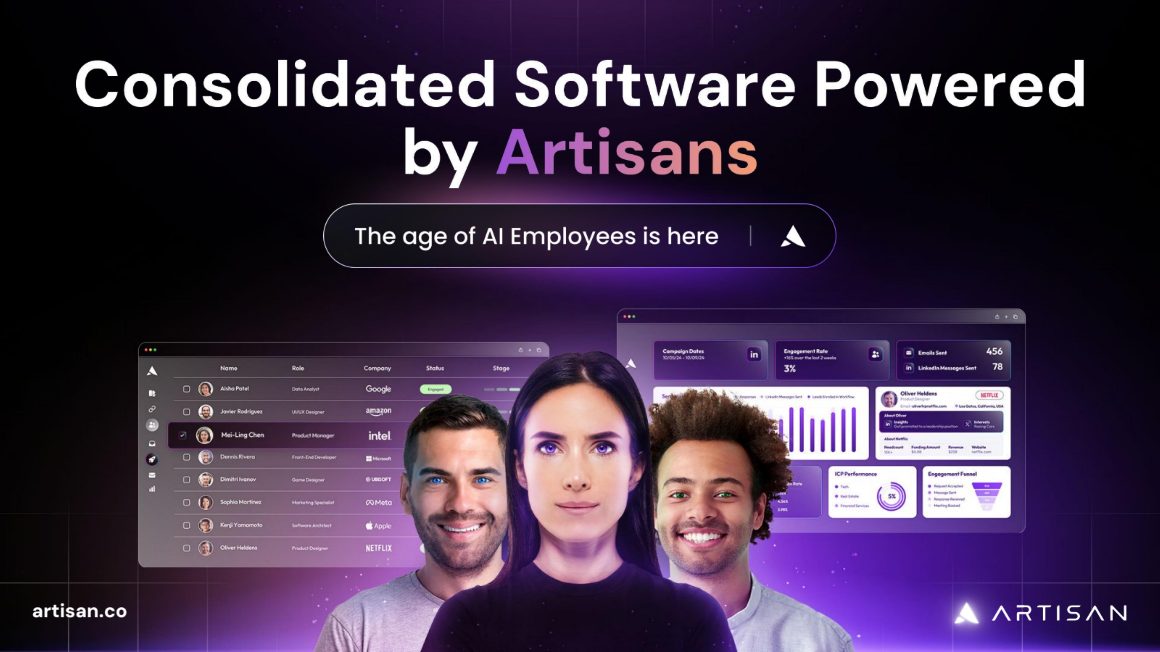 Artisan Series A pitch deck cover