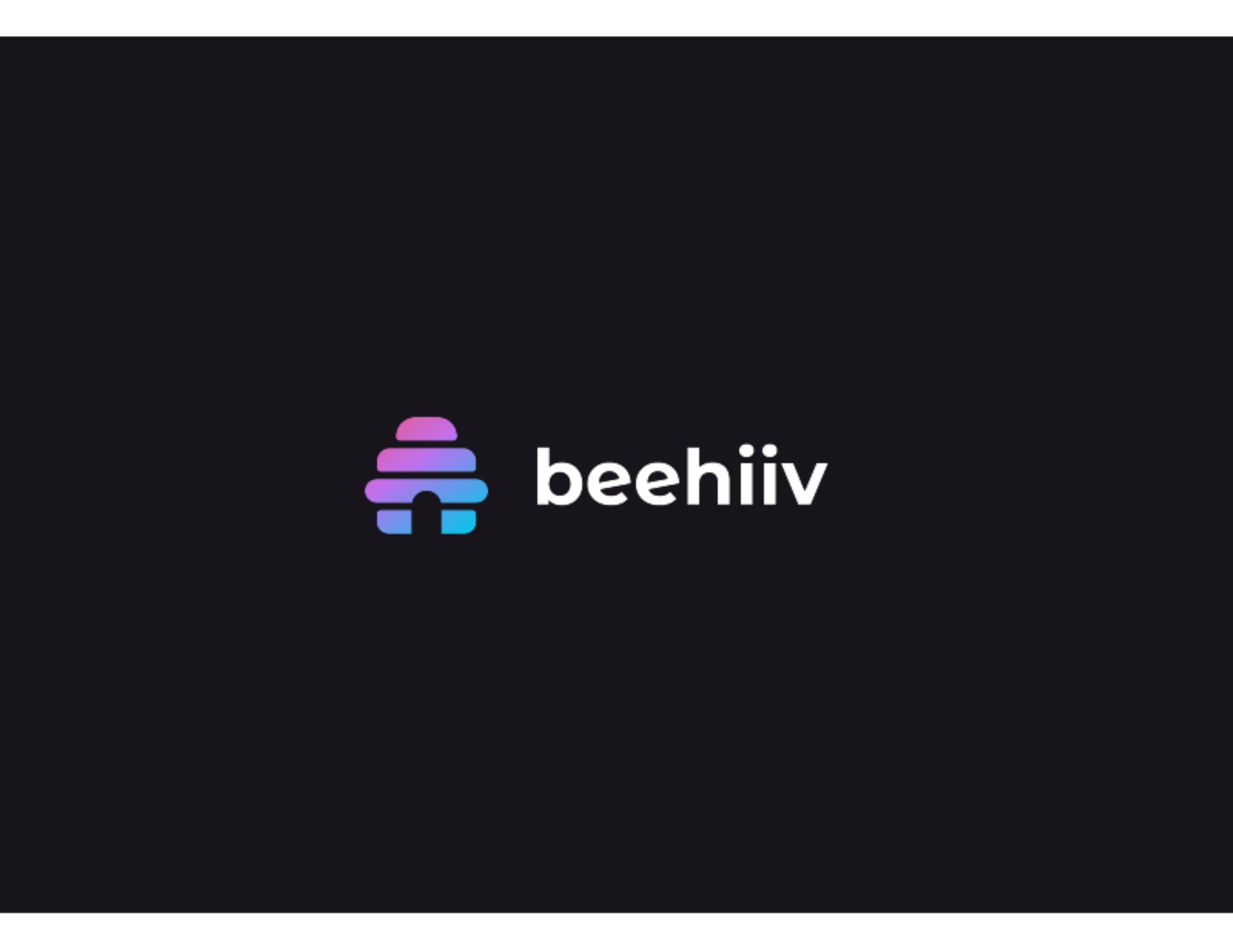 beehiiv pitch deck cover
