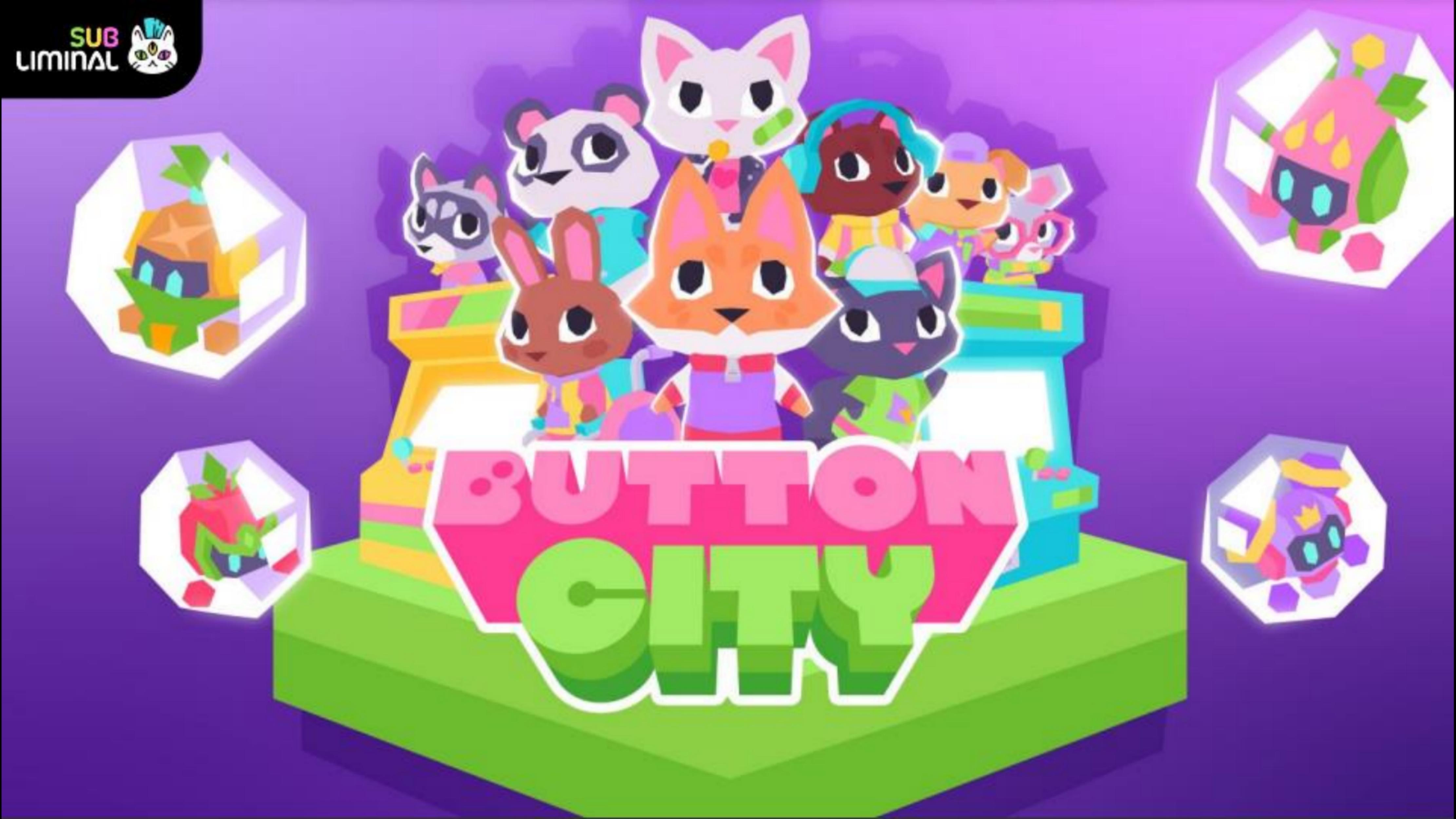 Button City 2020 pitch deck cover
