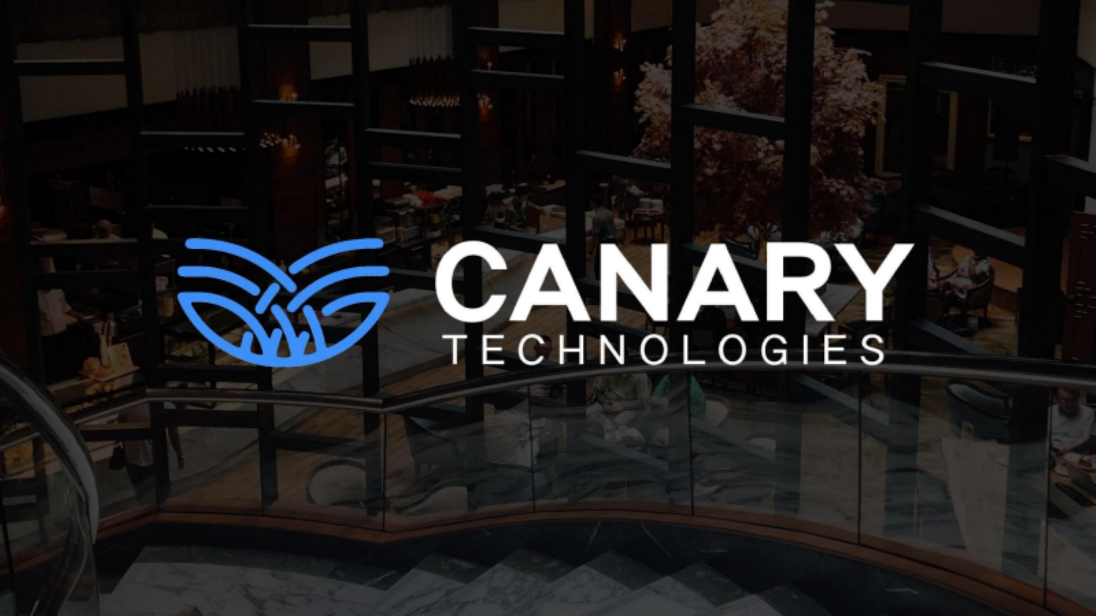 Canary Technologies pitch deck cover
