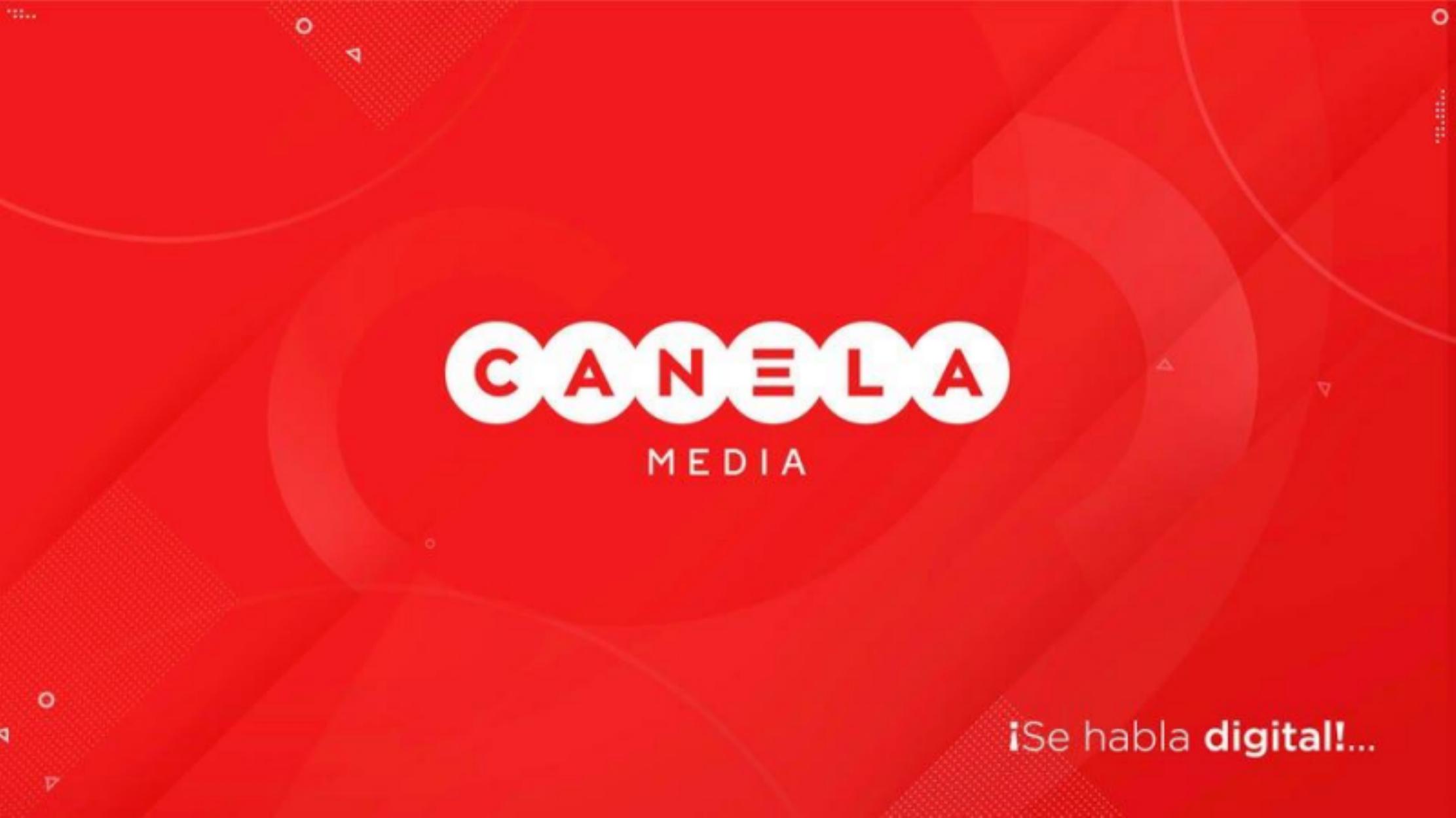 Canela Media pitch deck cover
