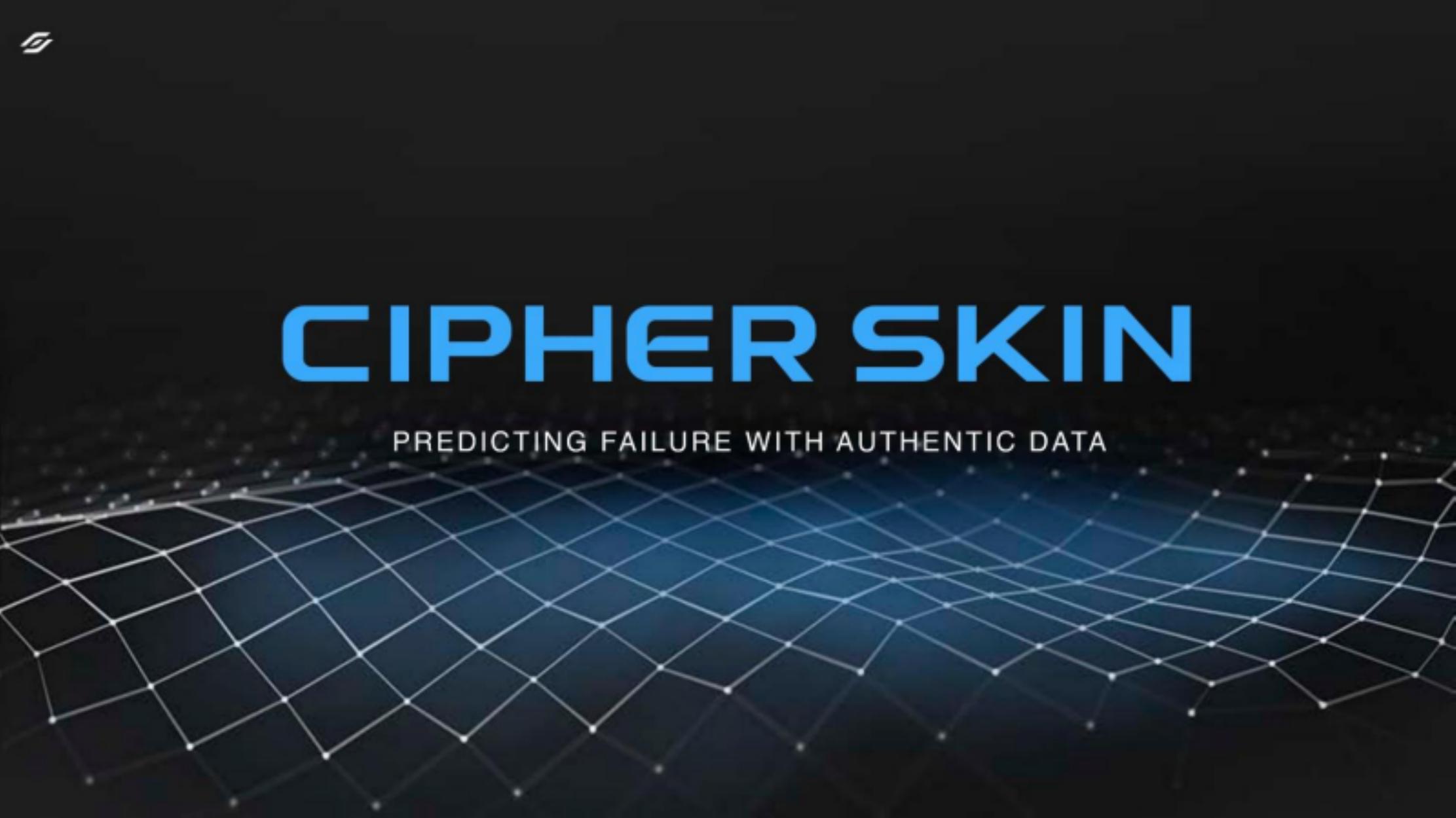 Cipher Skin pitch deck cover