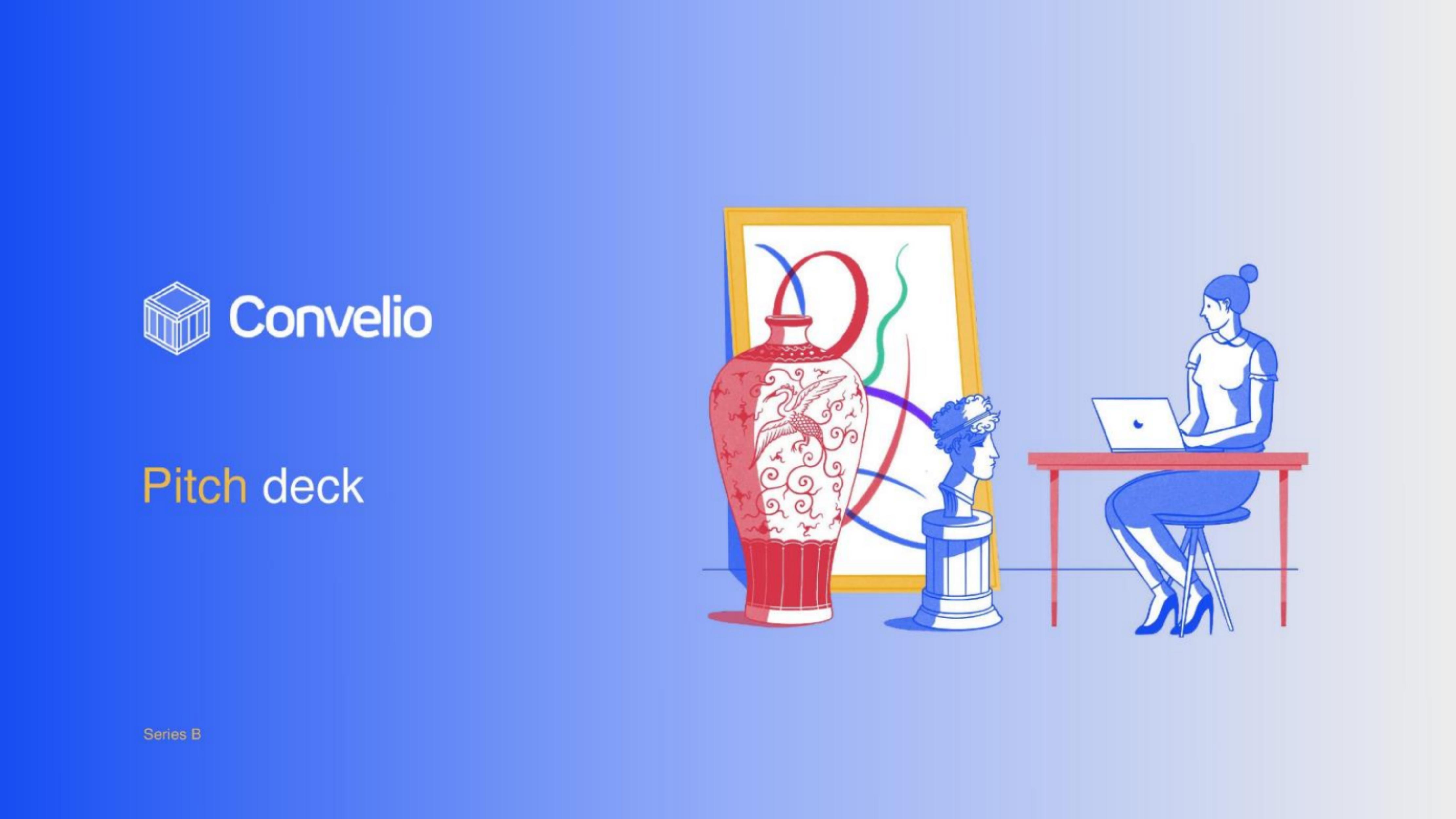 Convelio pitch deck cover