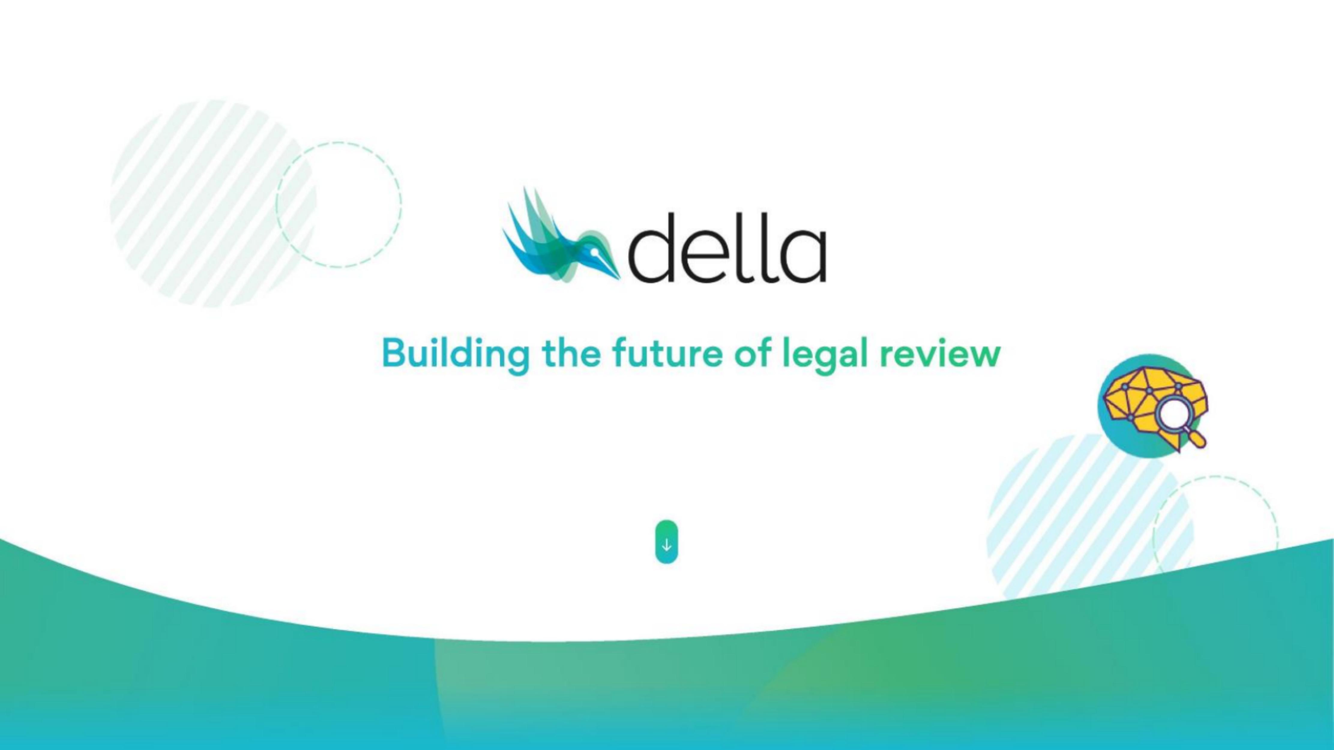 Della pitch deck cover