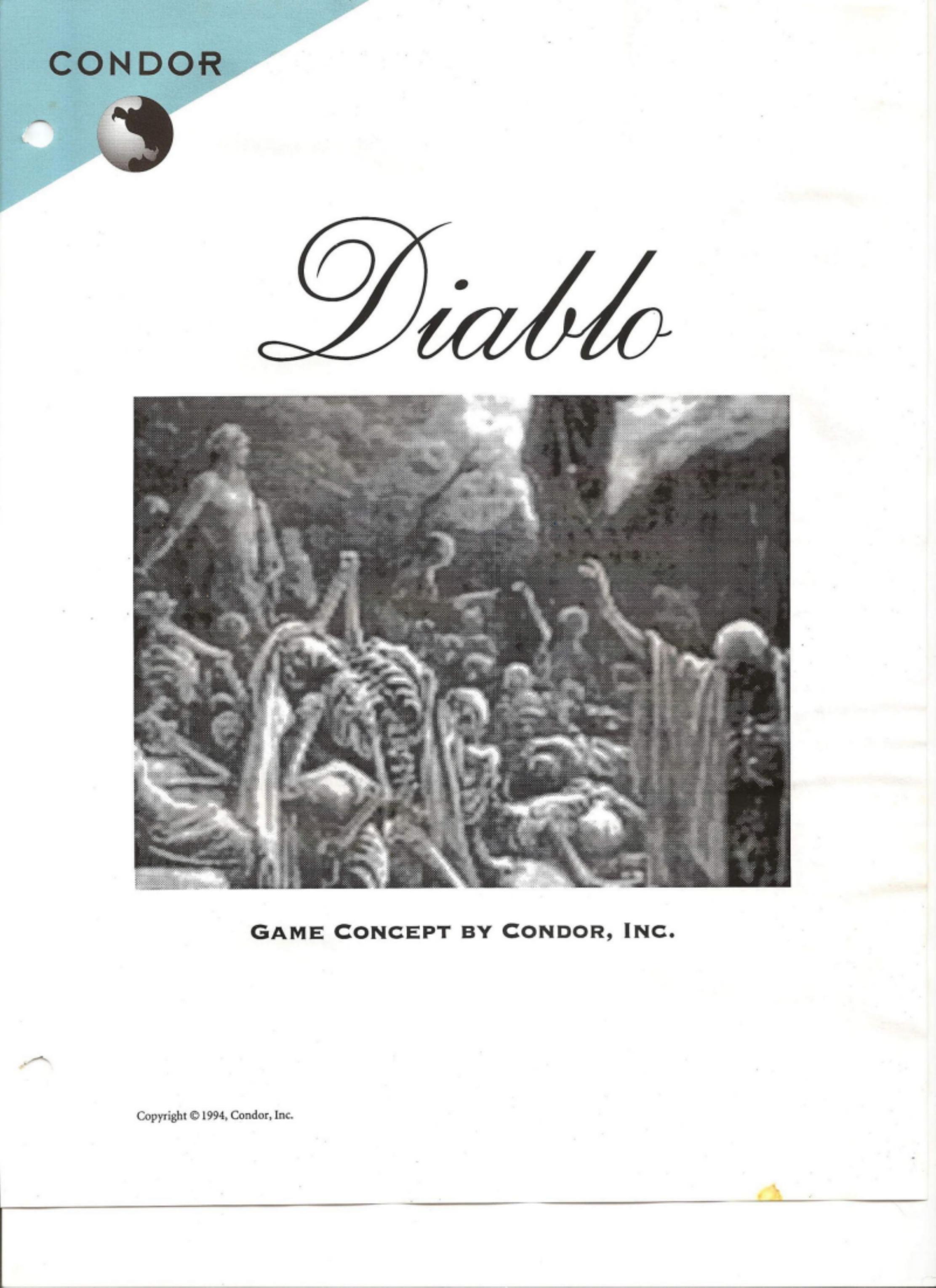Diablo pitch deck cover