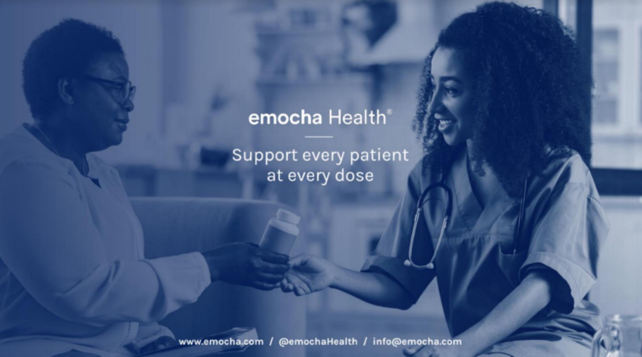 Emocha pitch deck cover