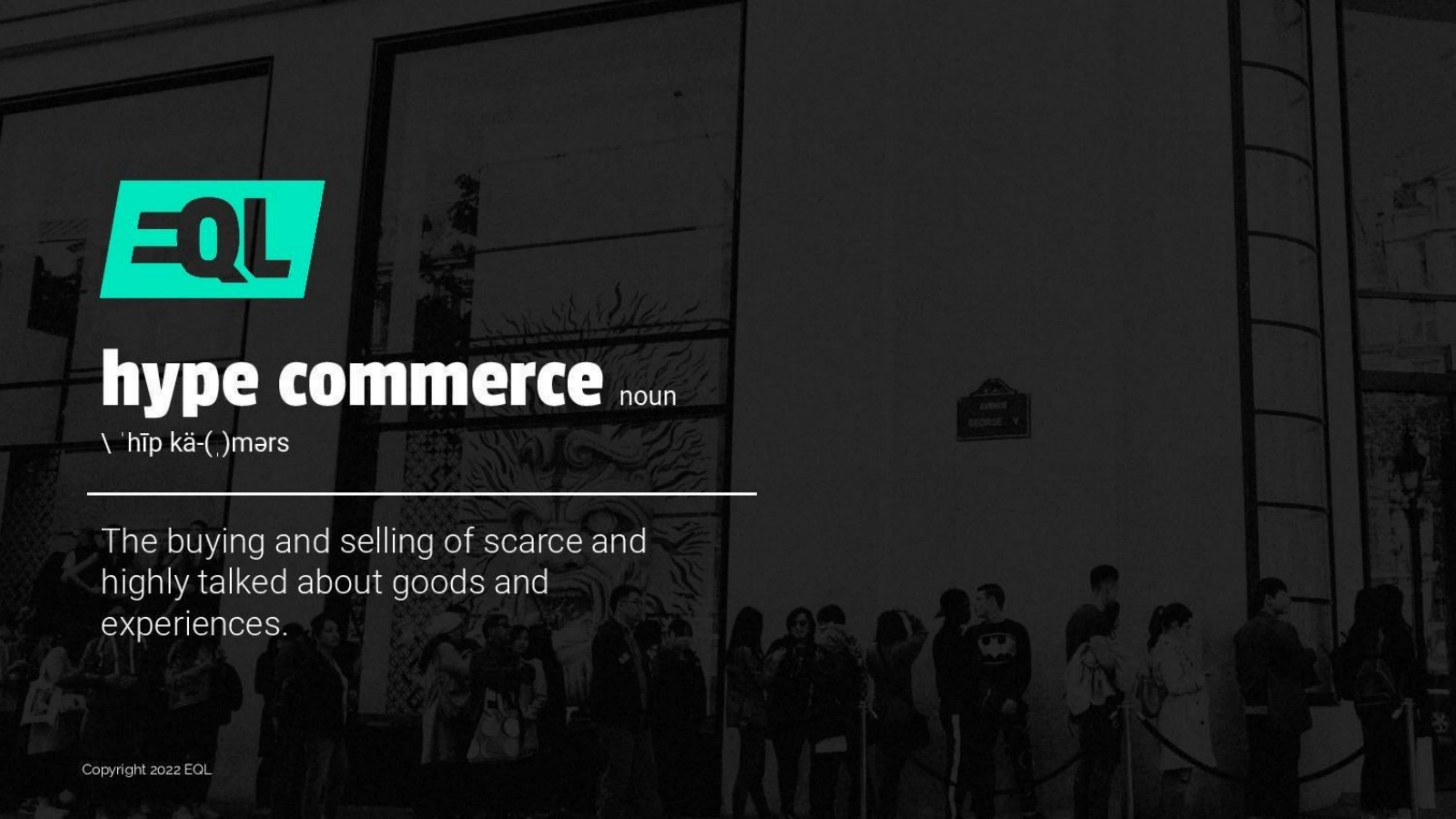 EQL pitch deck cover
