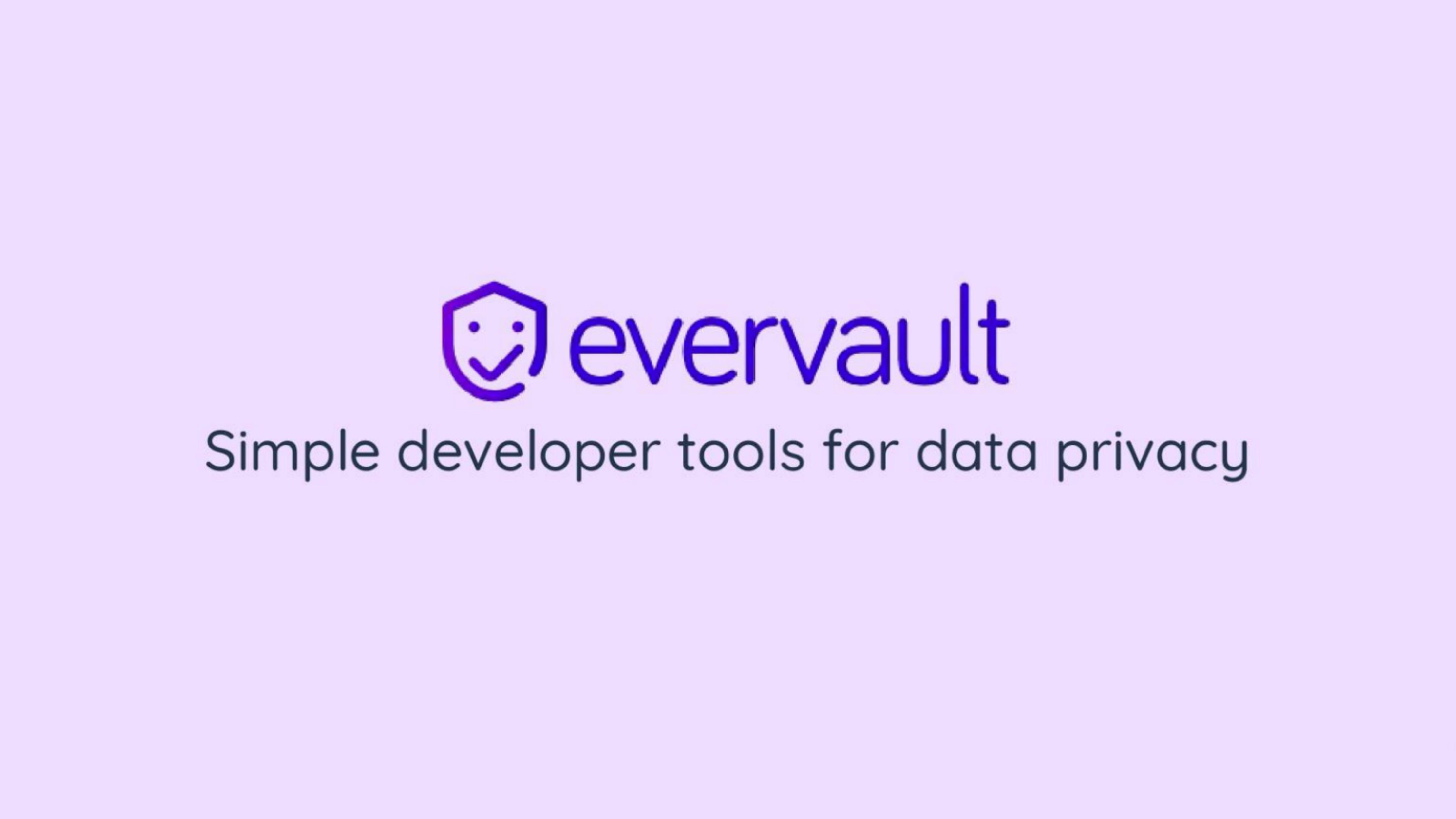 Evervault pitch deck cover