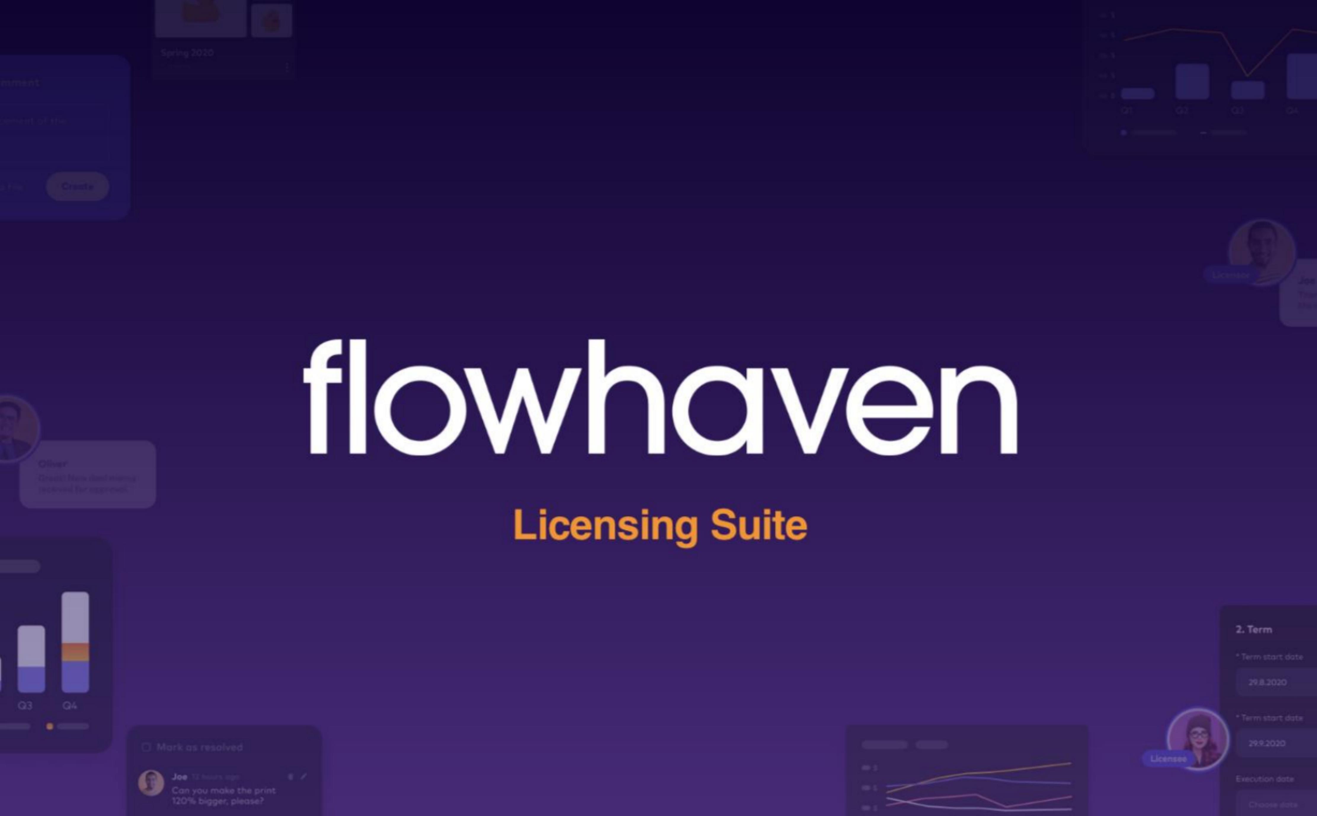 Flowhaven pitch deck cover