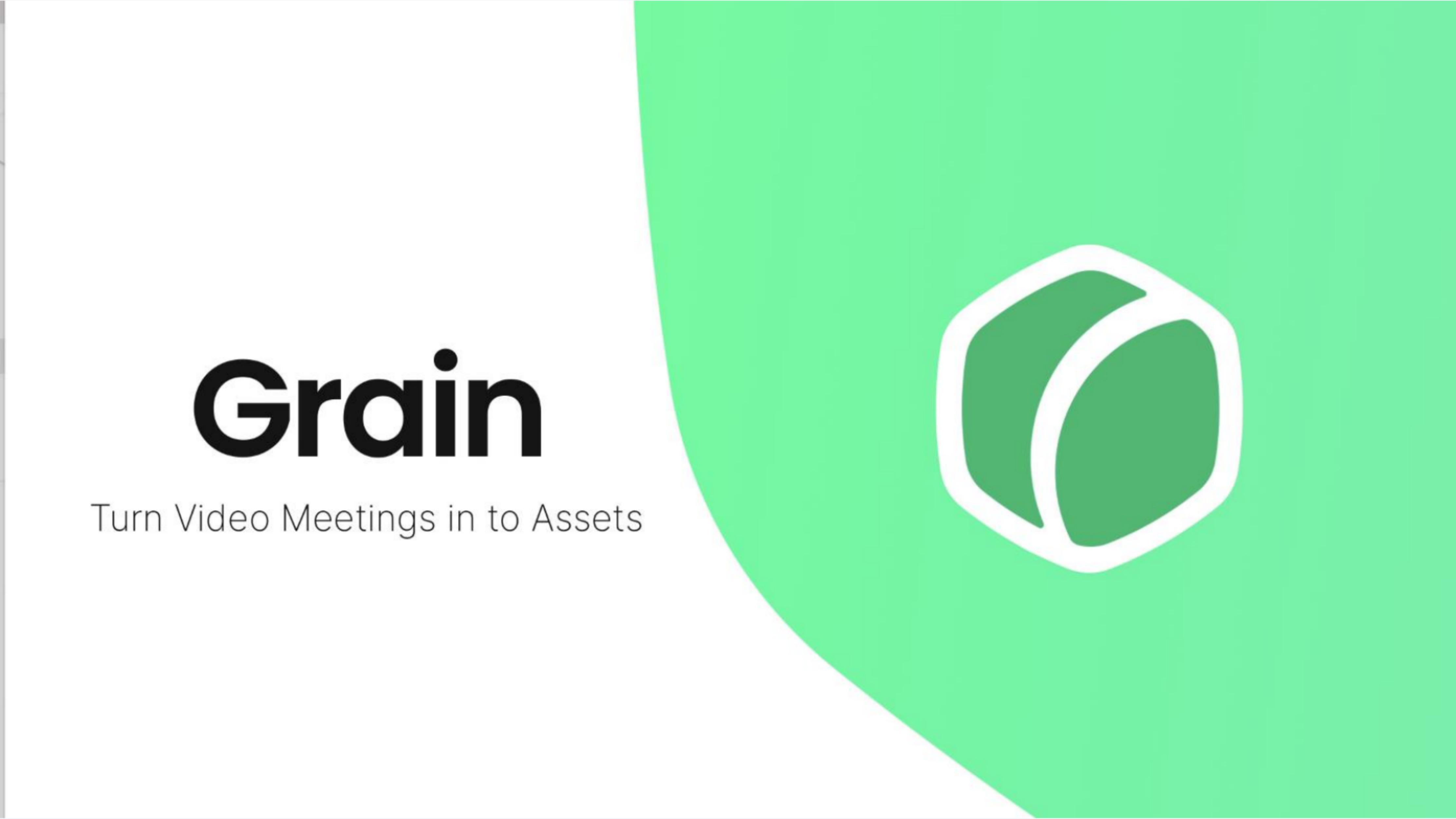 Grain pitch deck cover