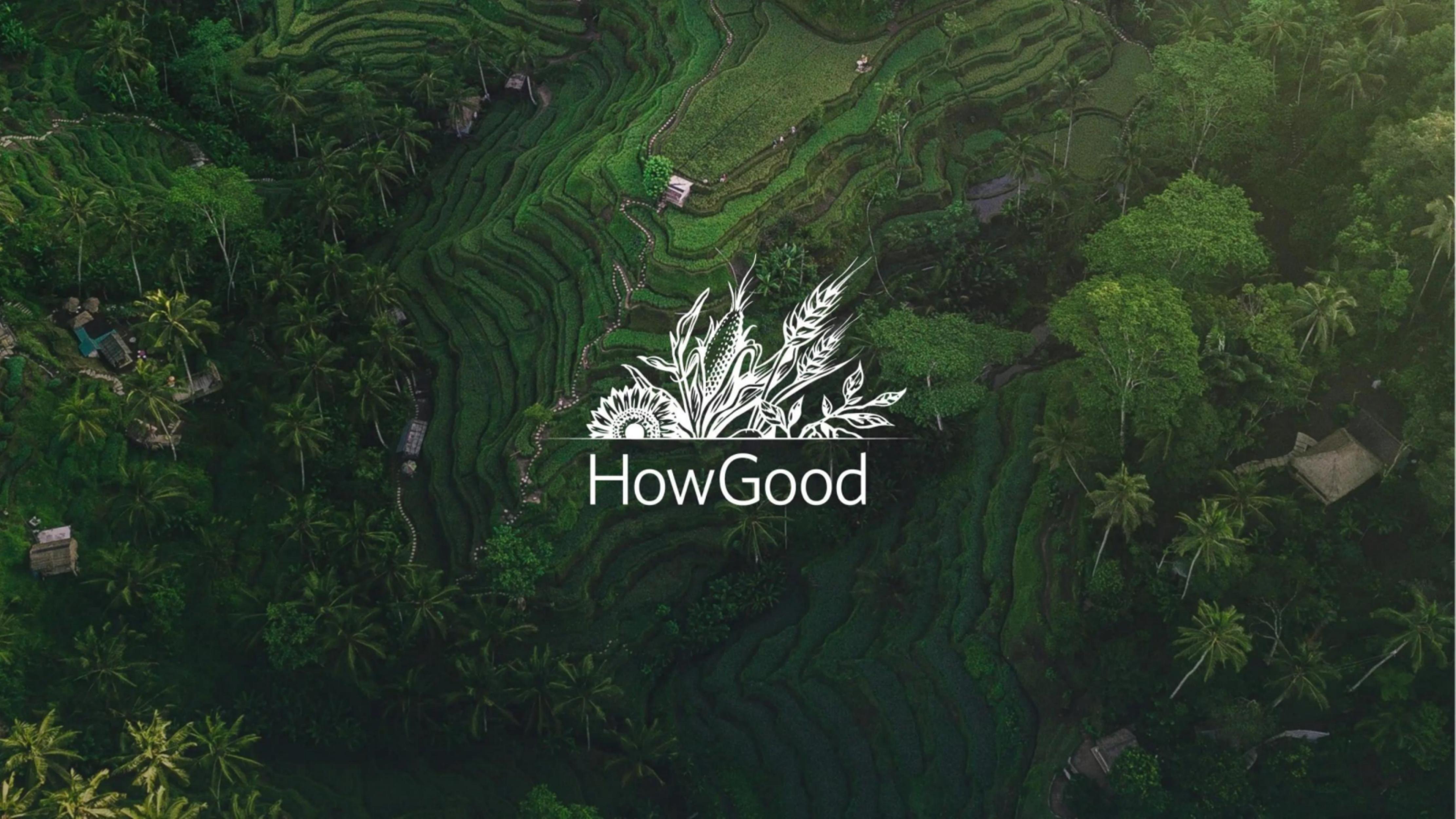HowGood pitch deck cover