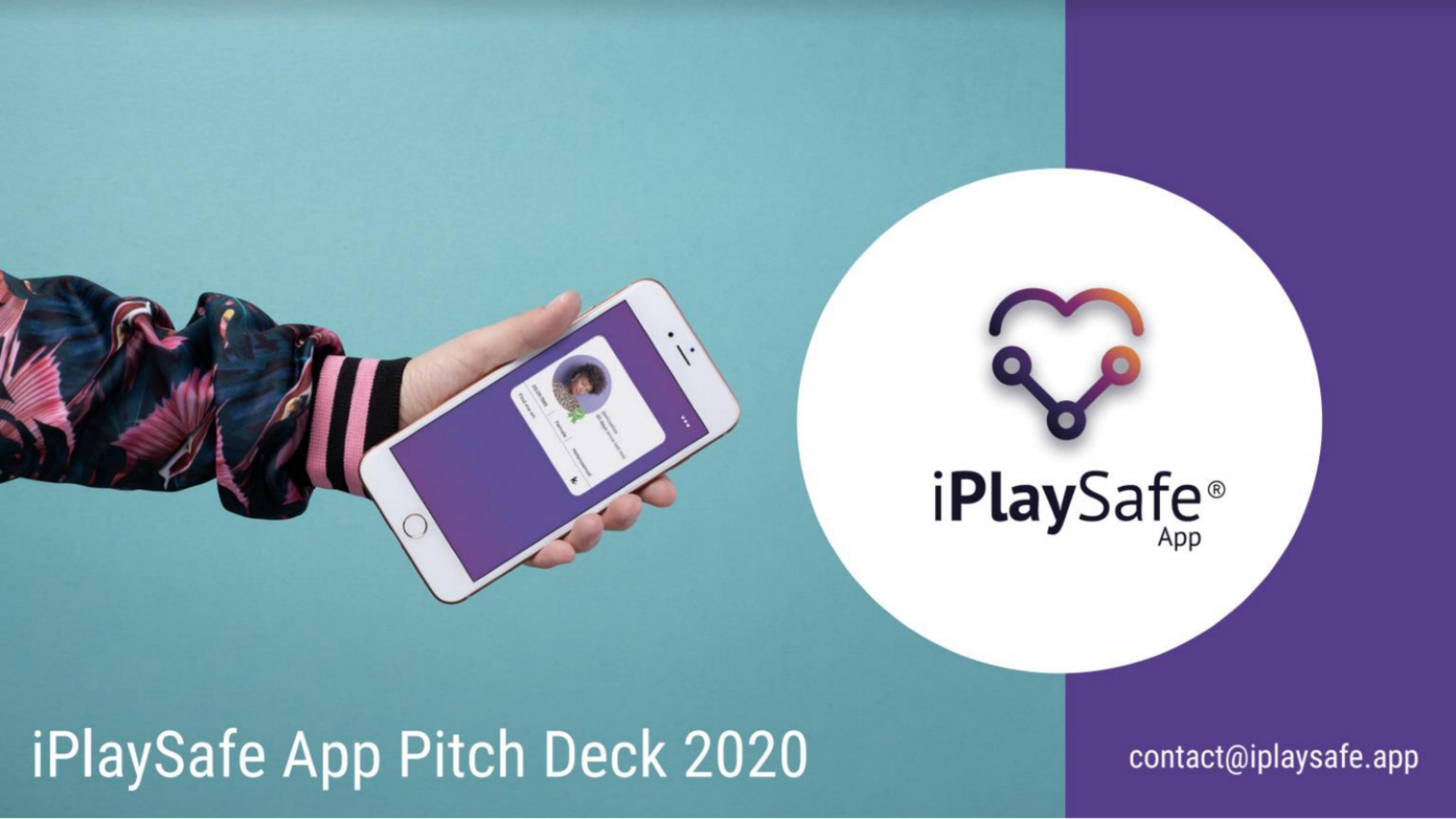 iPlaySafe pitch deck cover