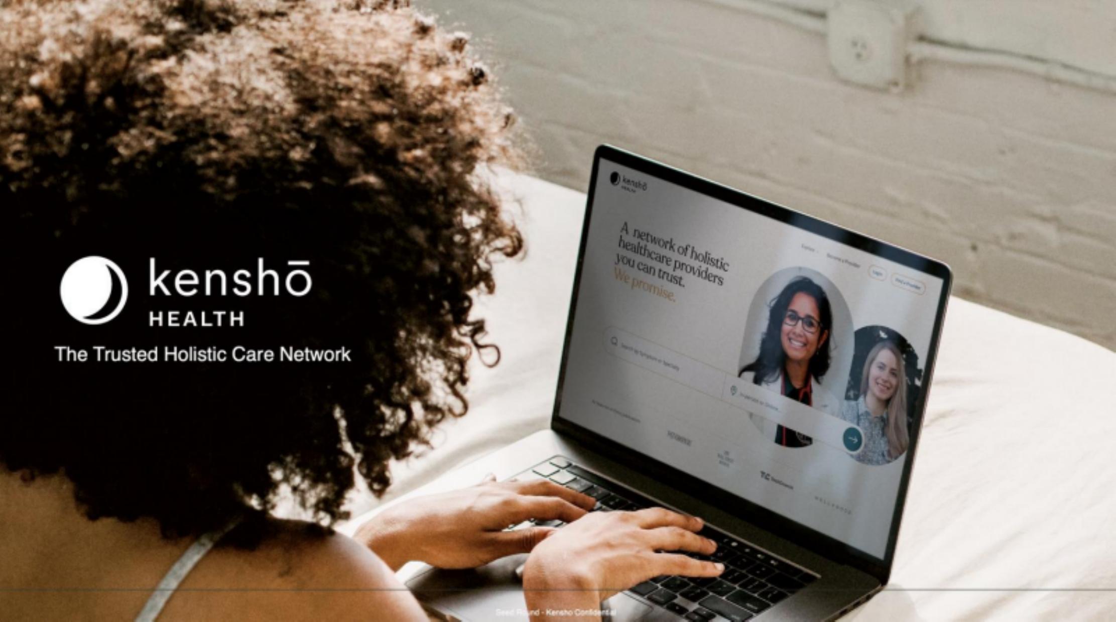 Kensho Health pitch deck cover