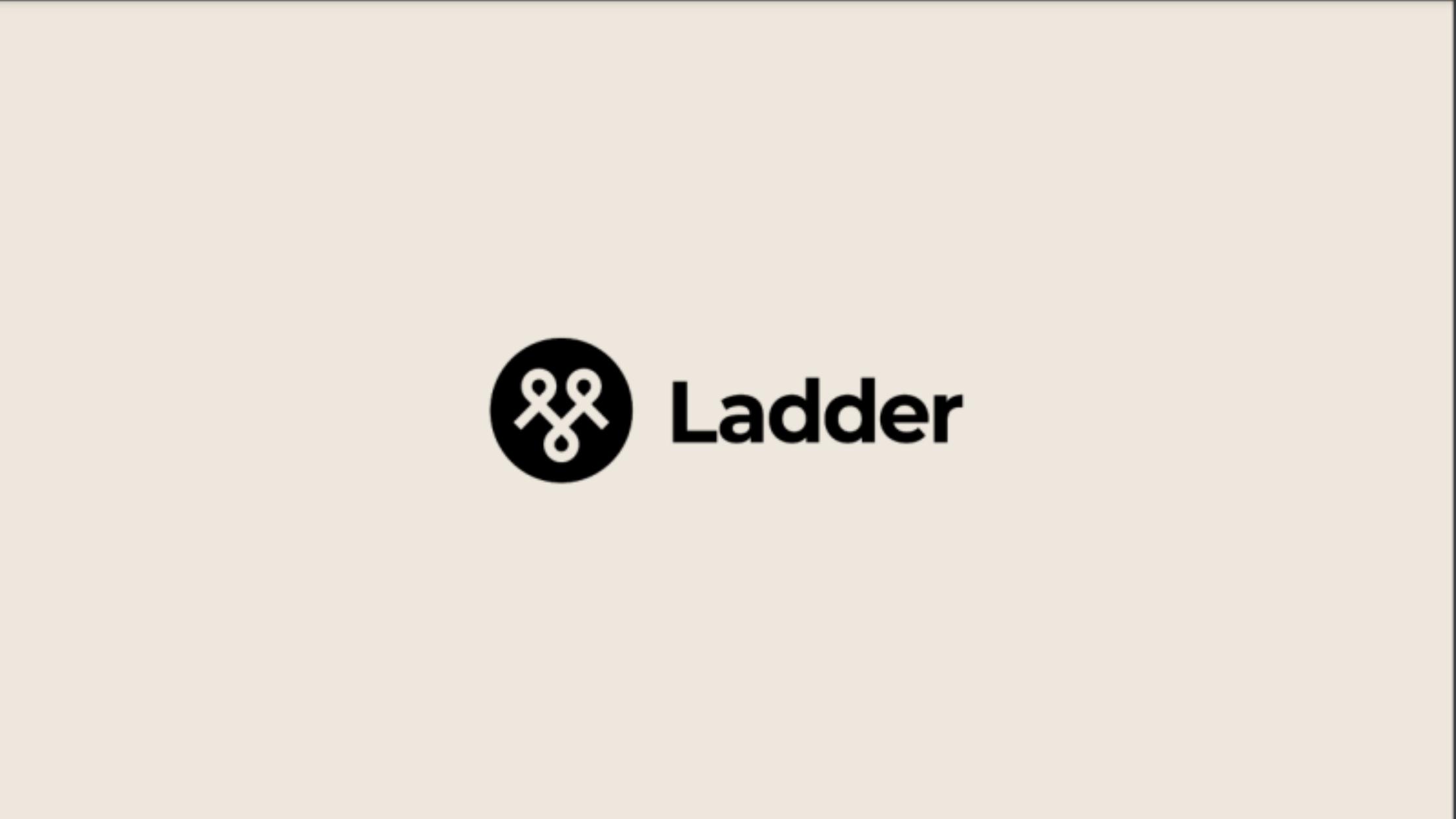 Ladder pitch deck cover