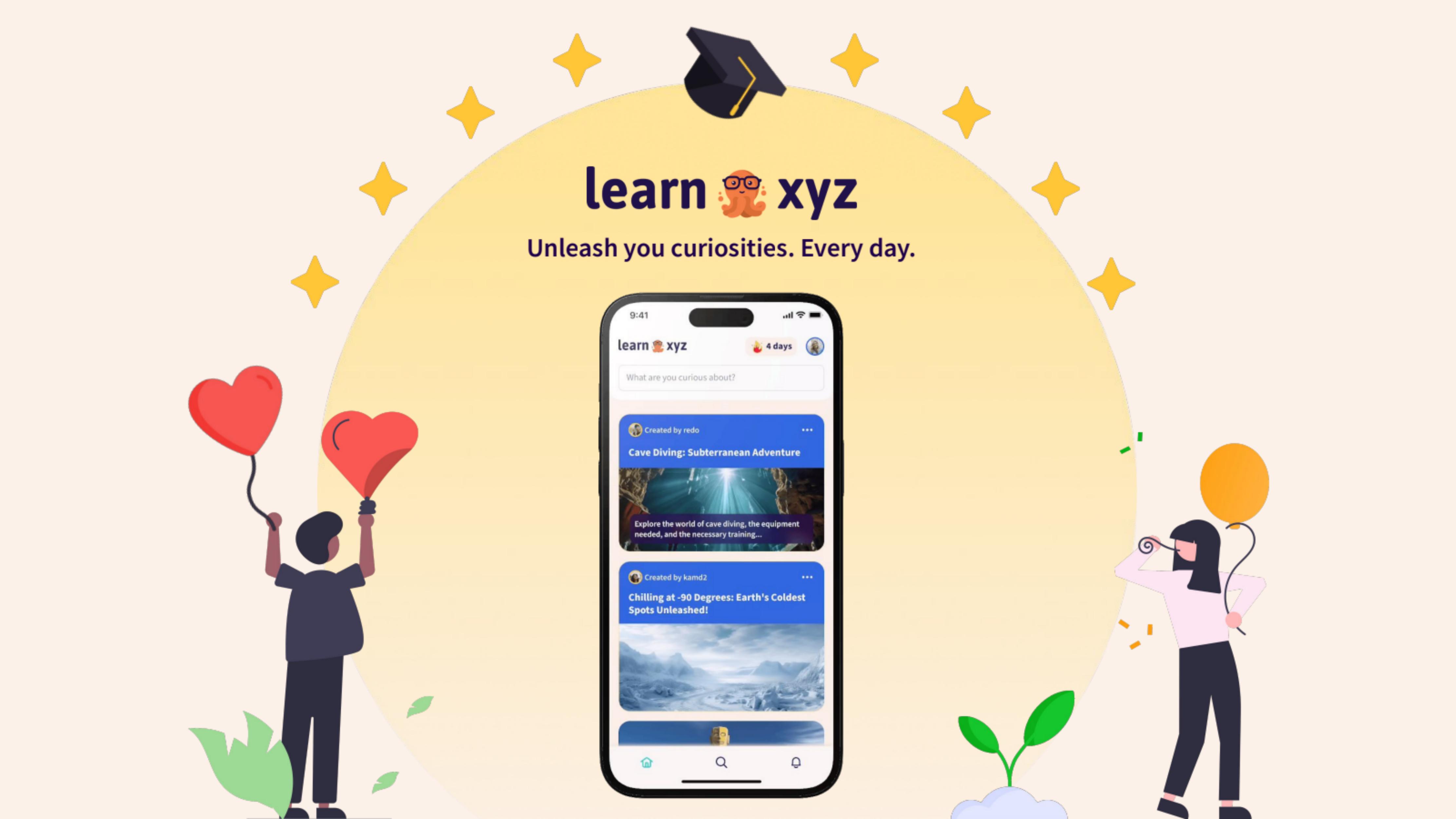Learn.xyz pitch deck cover