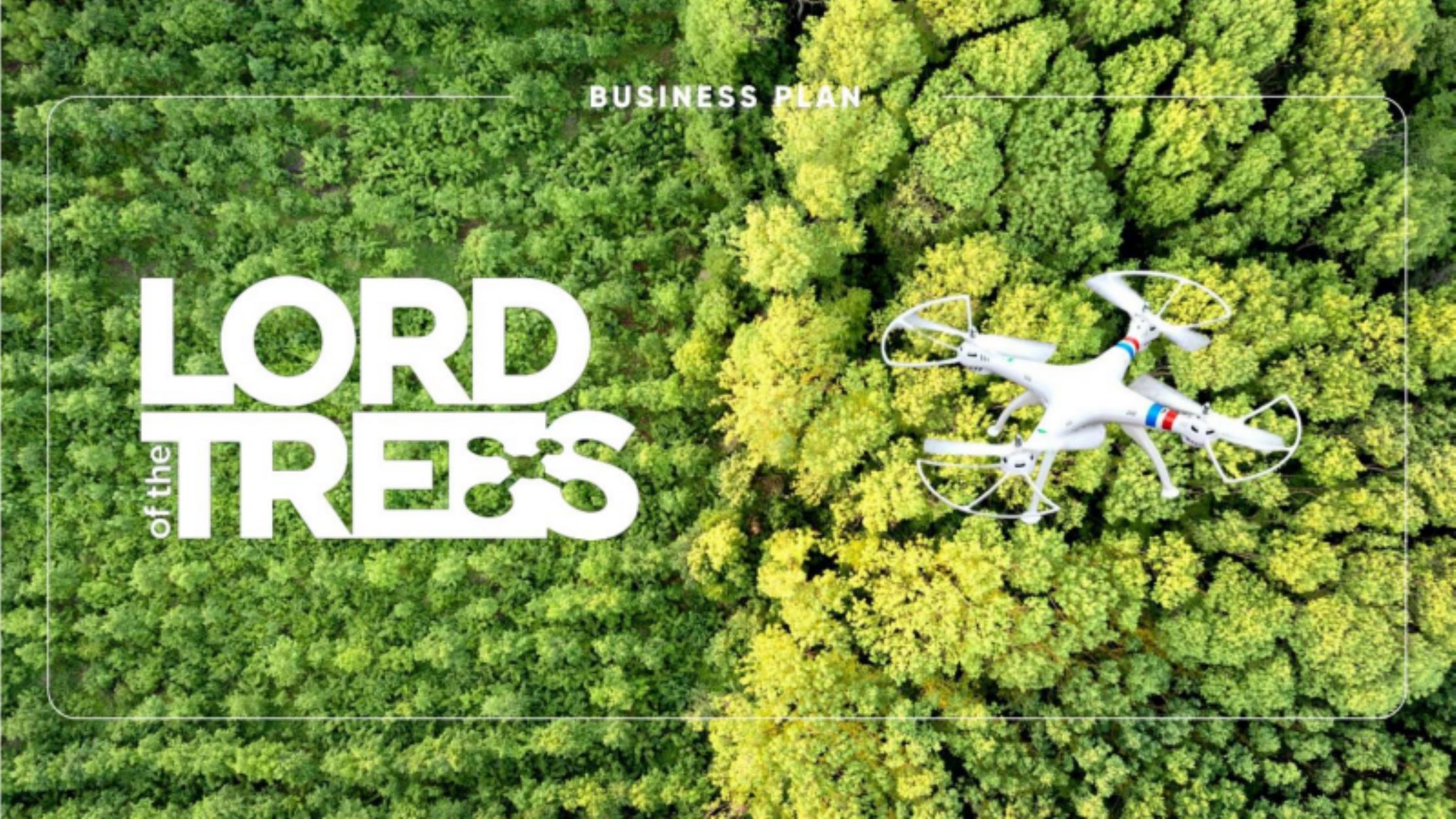 Lord of the Trees pitch deck cover