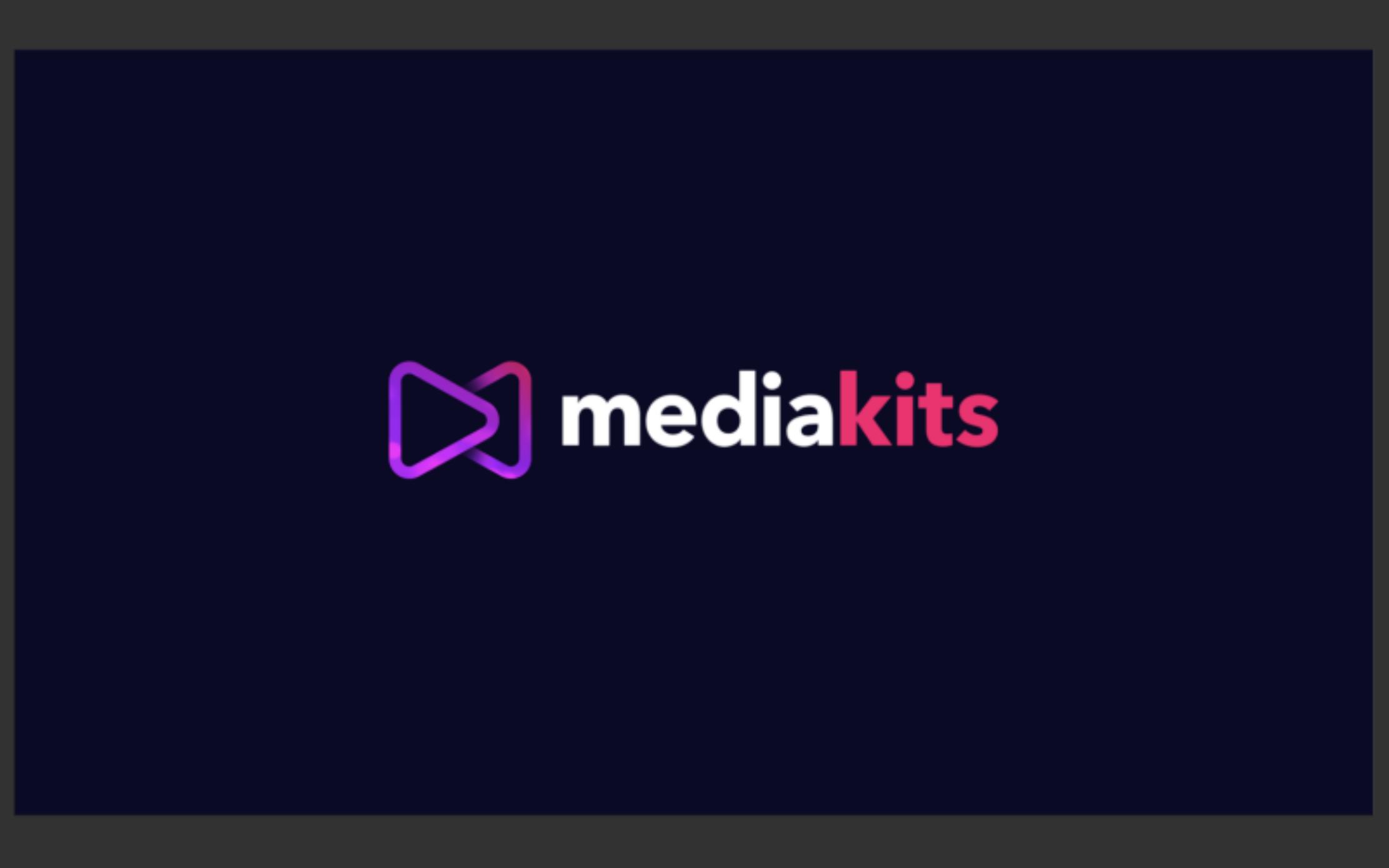 MediaKits pitch deck cover