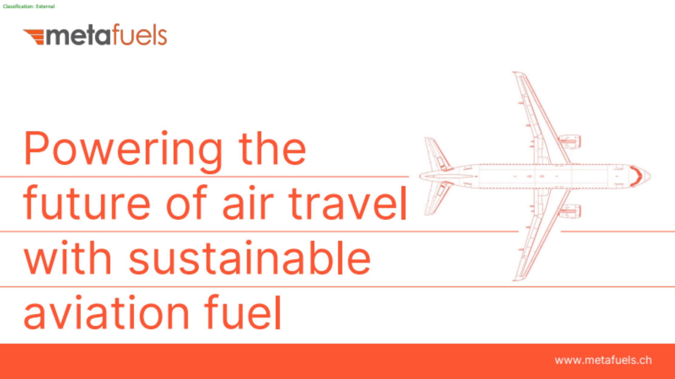 Metafuels pitch deck cover