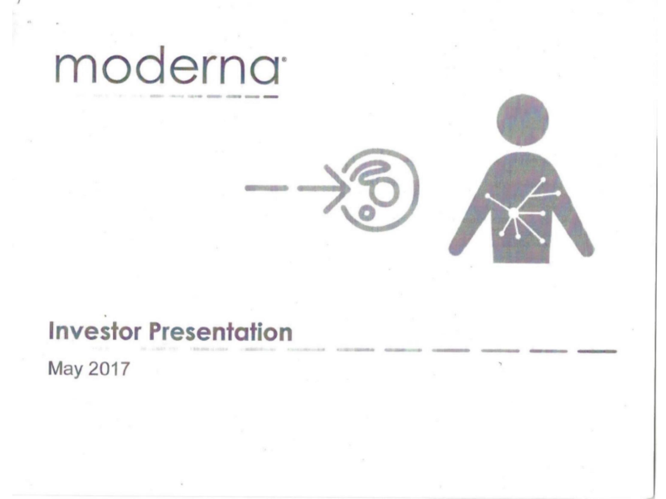 Moderna pitch deck cover