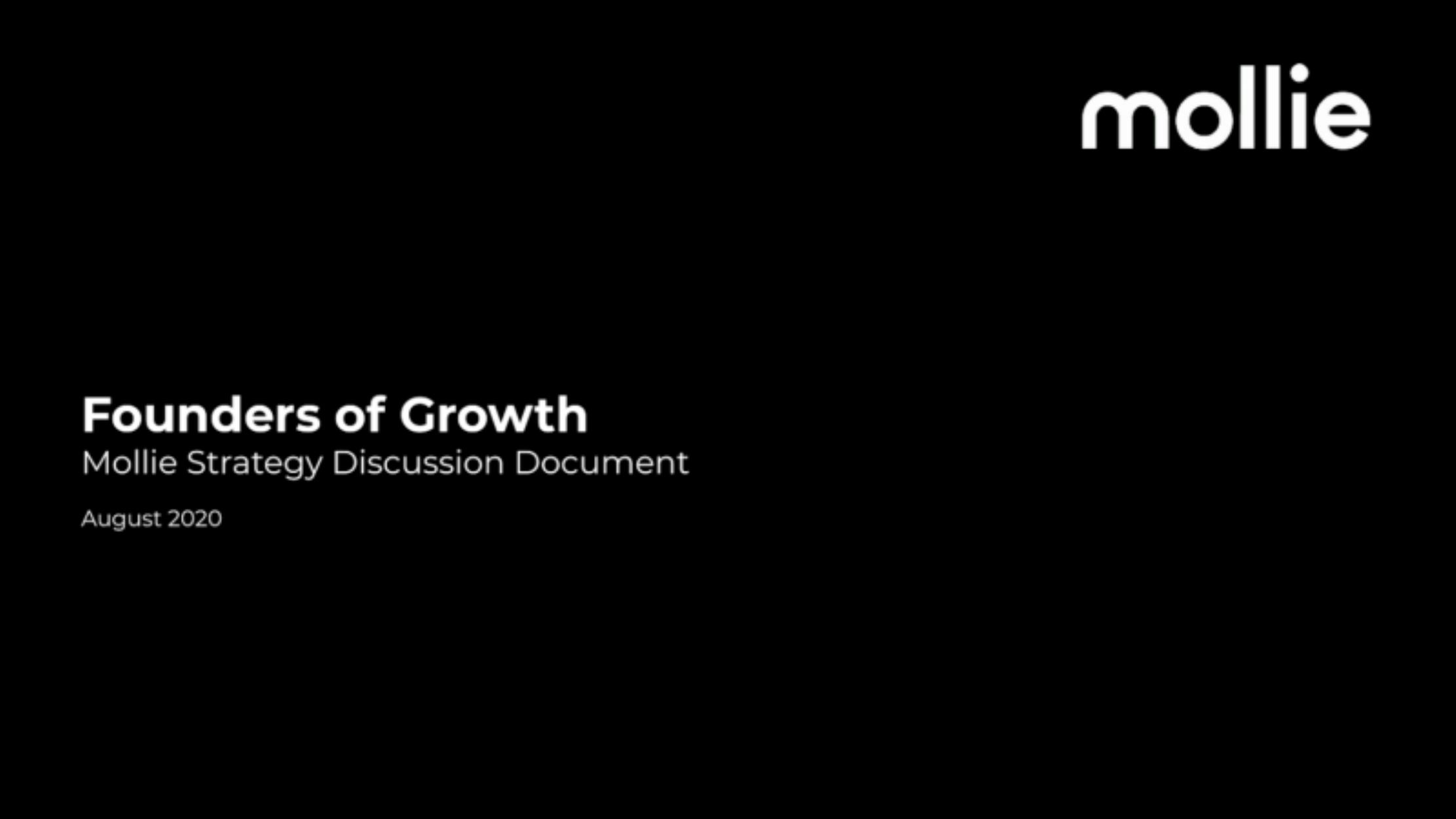 Mollie pitch deck cover