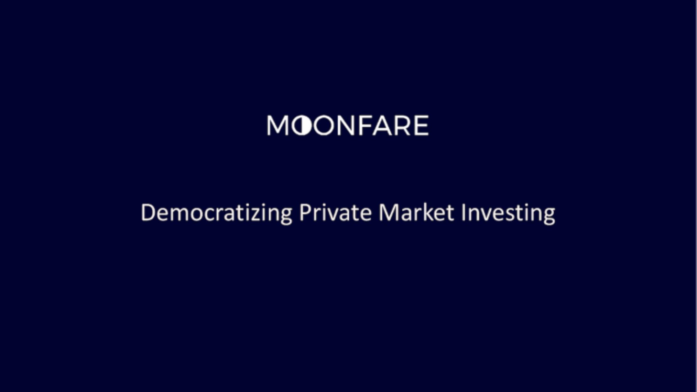 Moonfare pitch deck cover