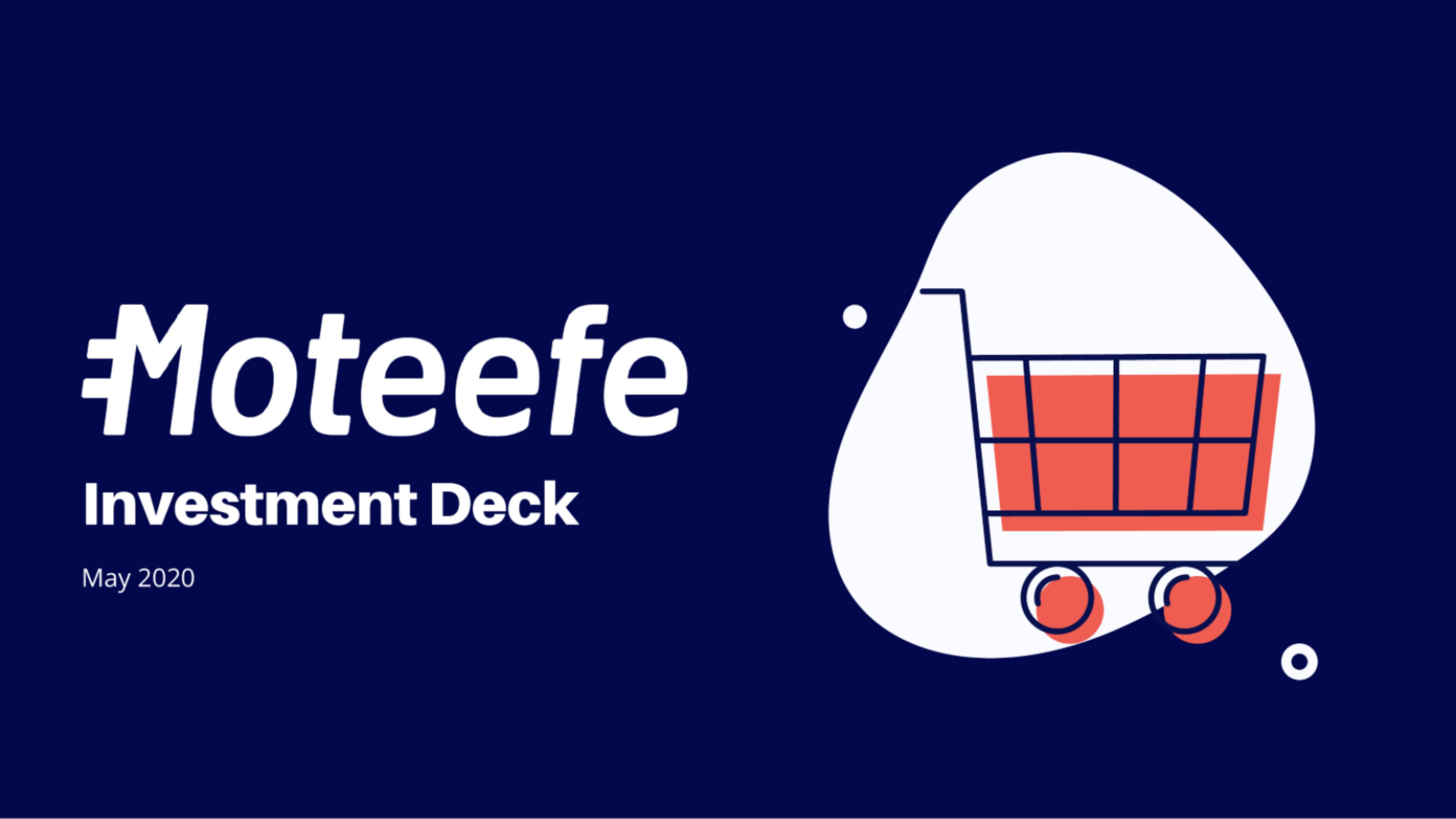 Moteefe pitch deck cover
