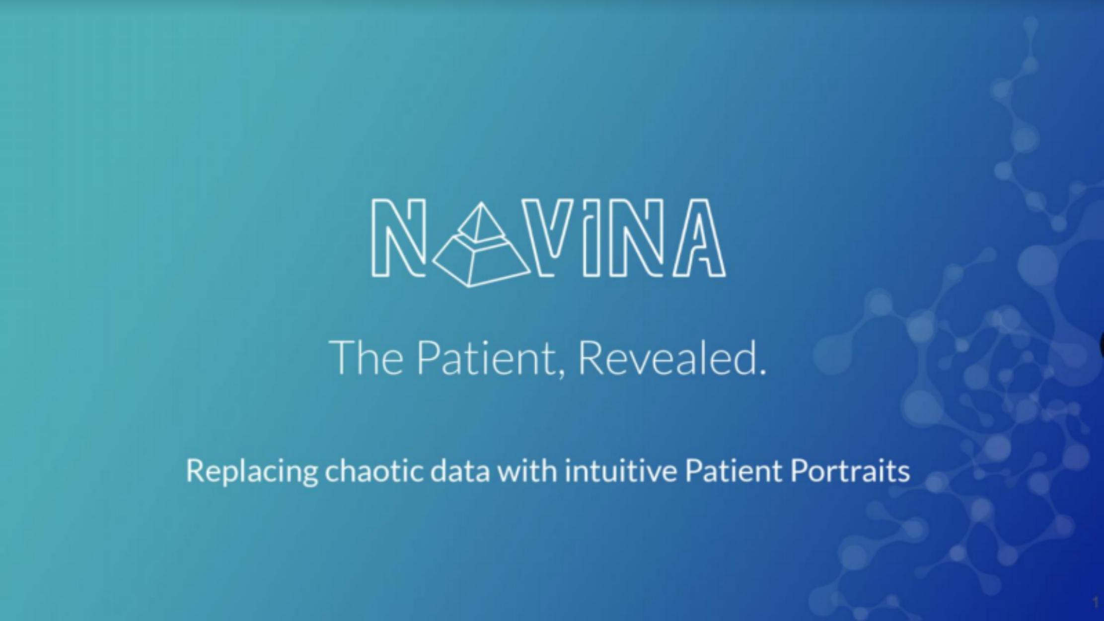 Navina pitch deck cover