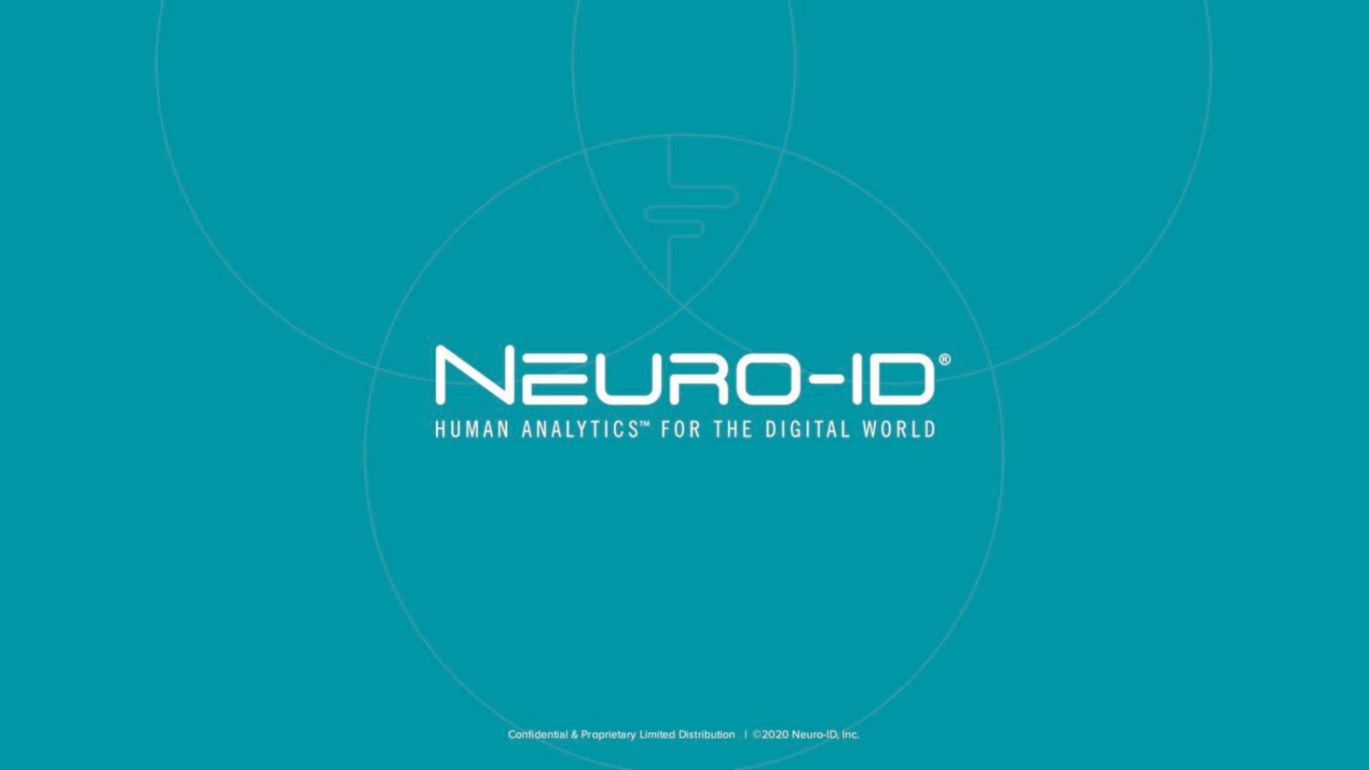 Neuro-ID pitch deck cover