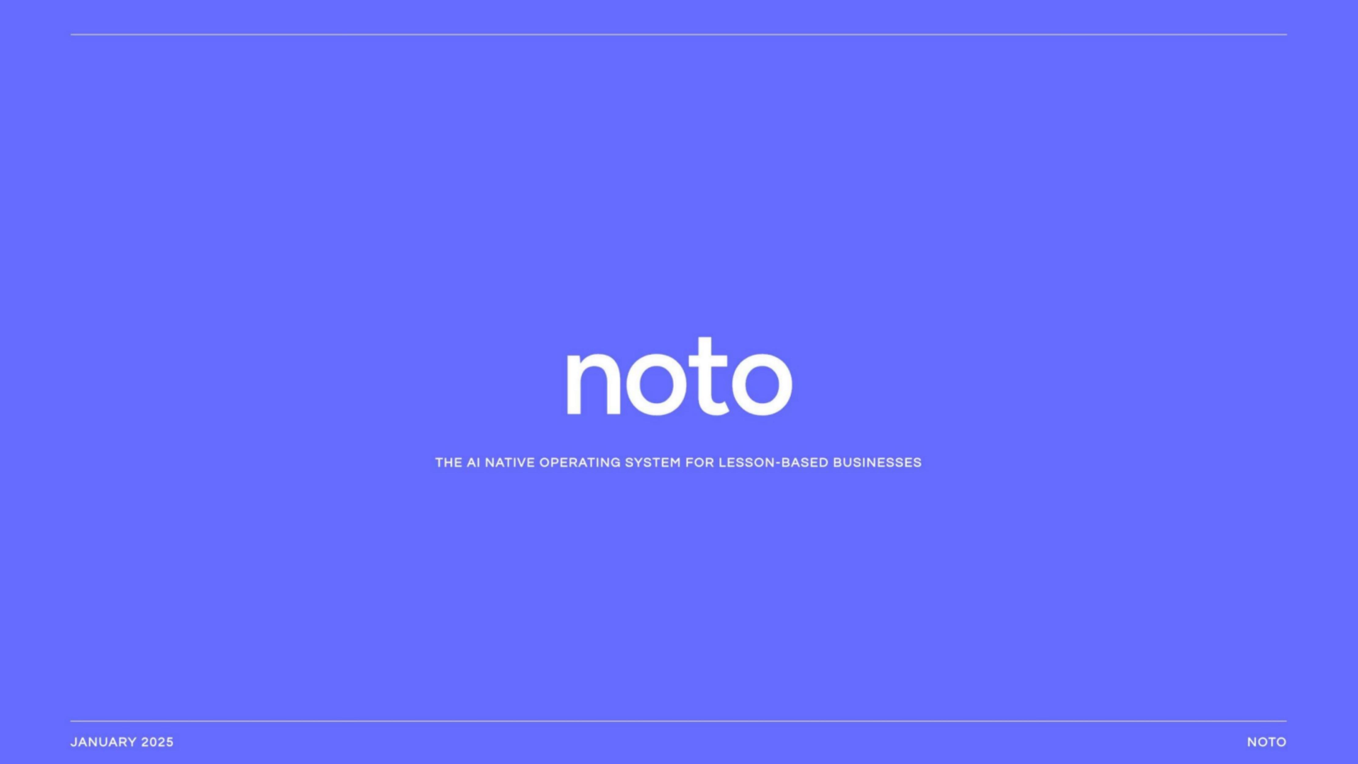 Noto pitch deck cover