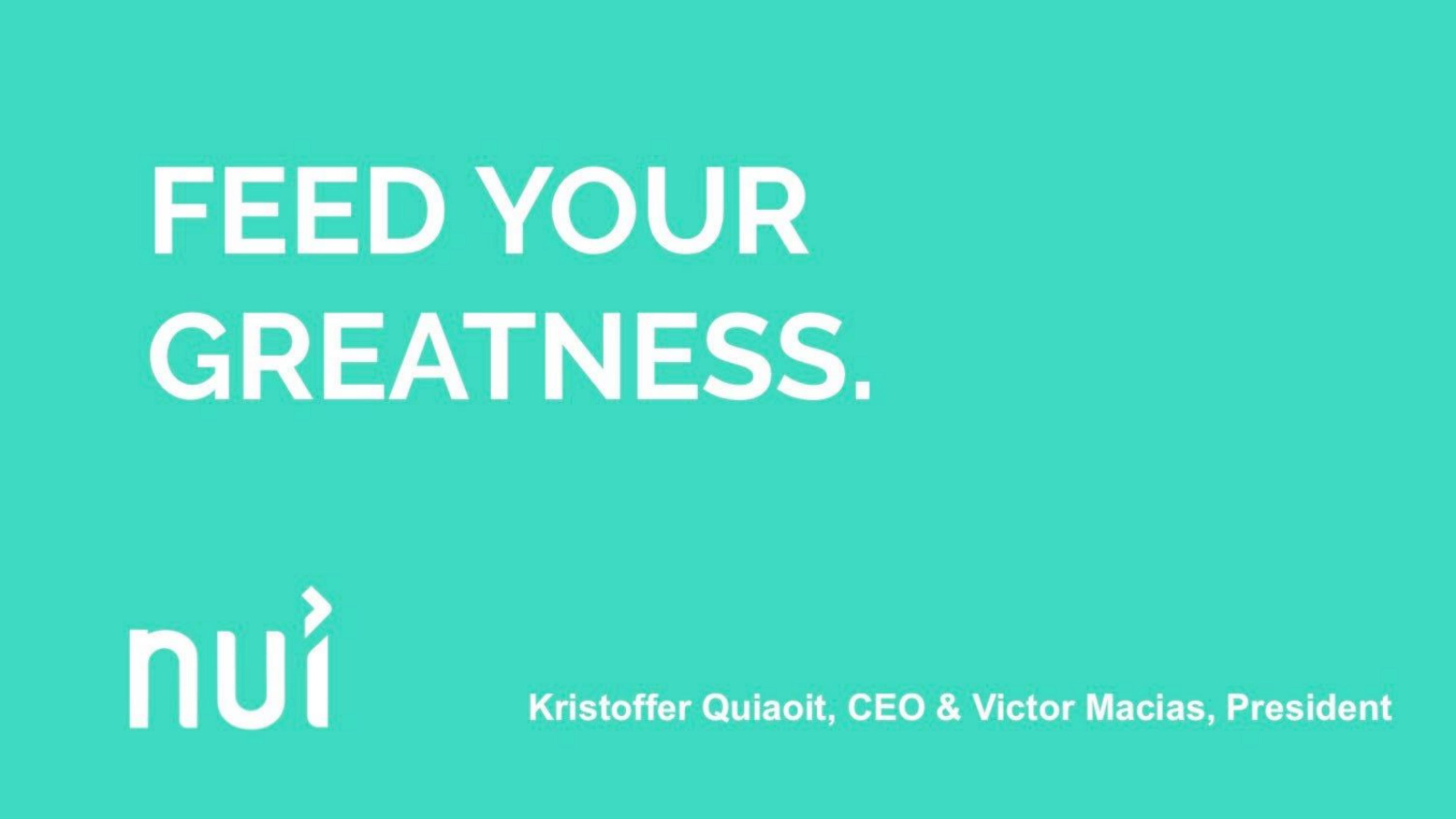 Nui Cookies pitch deck cover