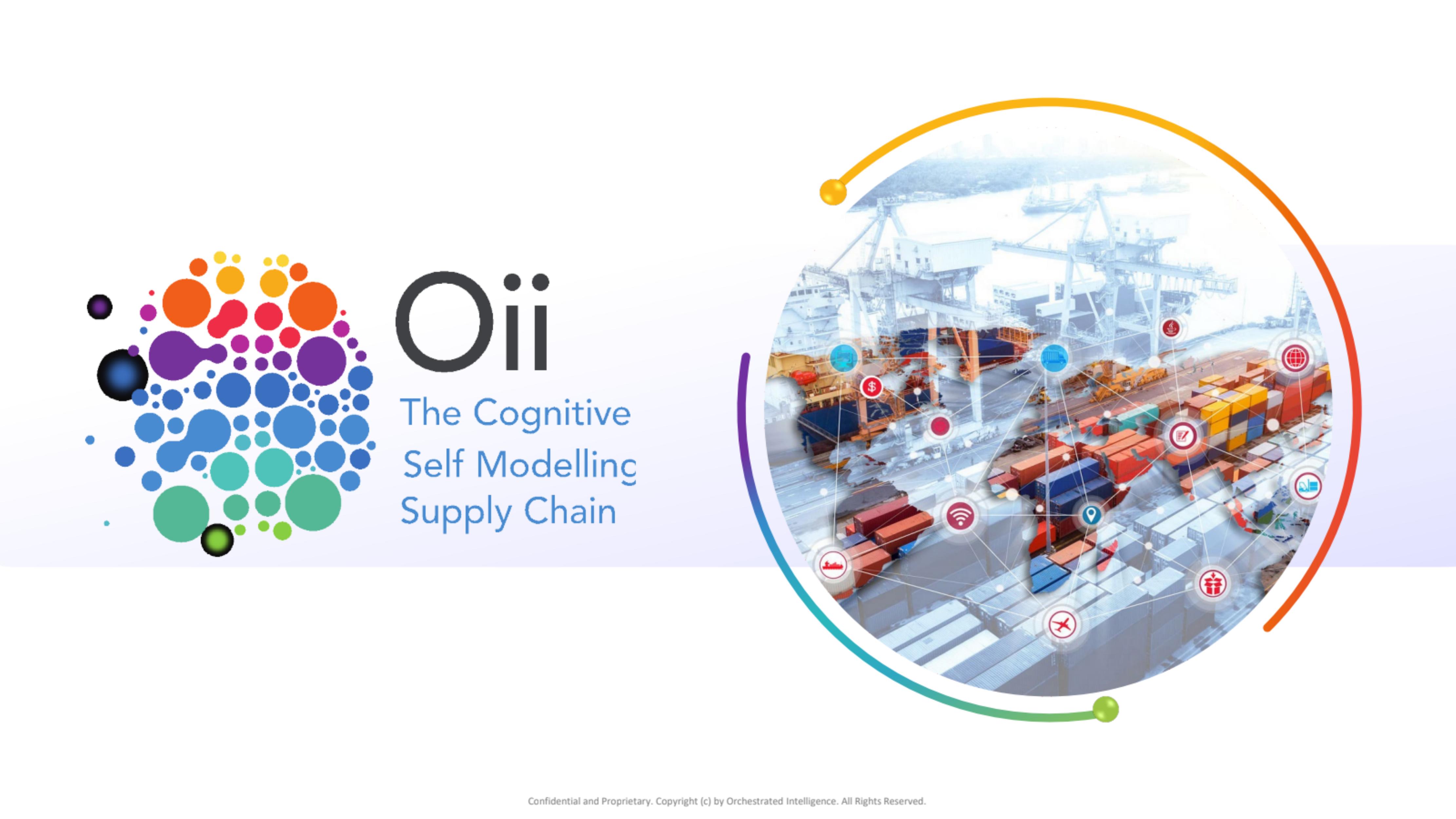Oii AI pitch deck cover