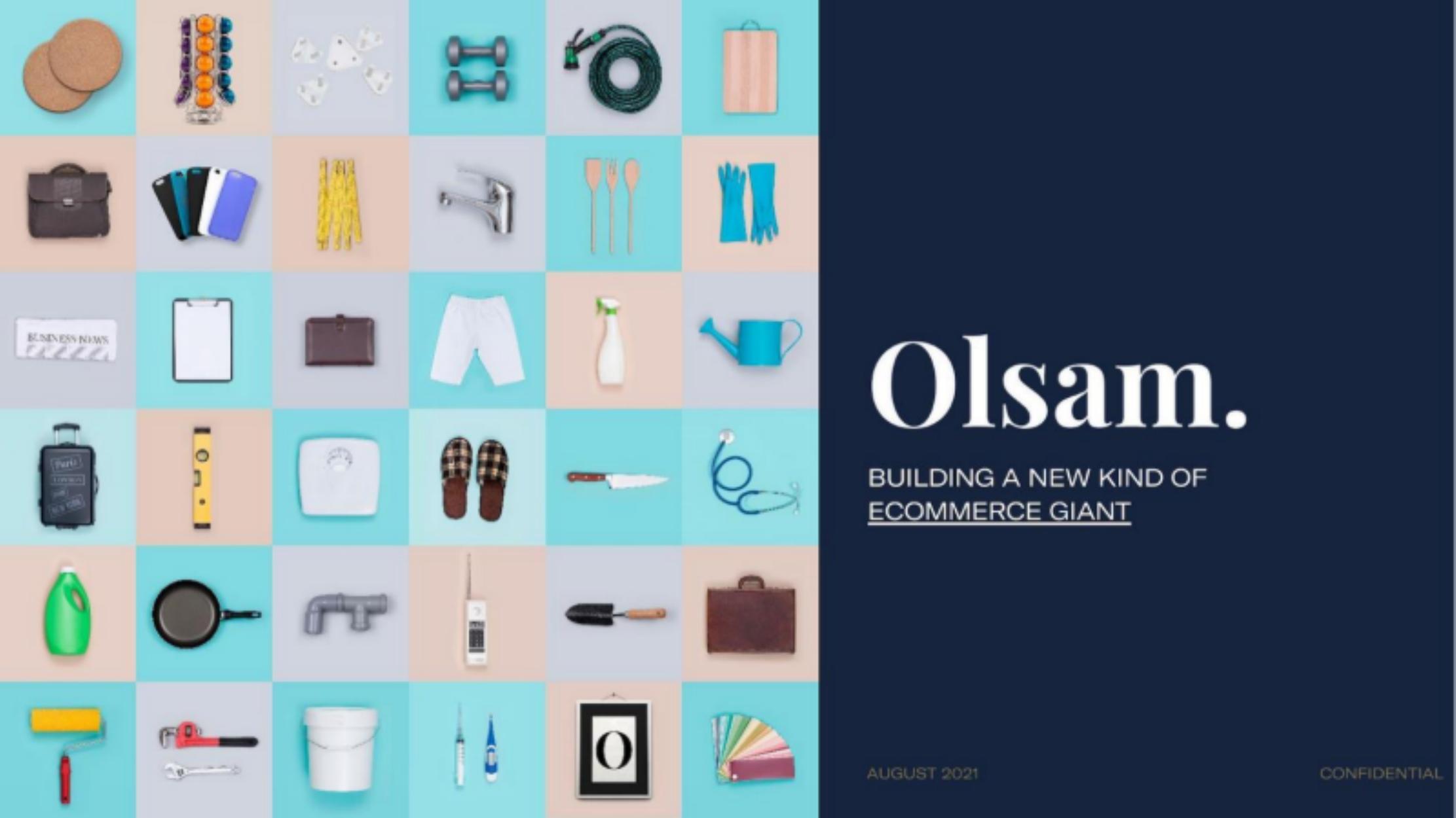 Olsam pitch deck cover