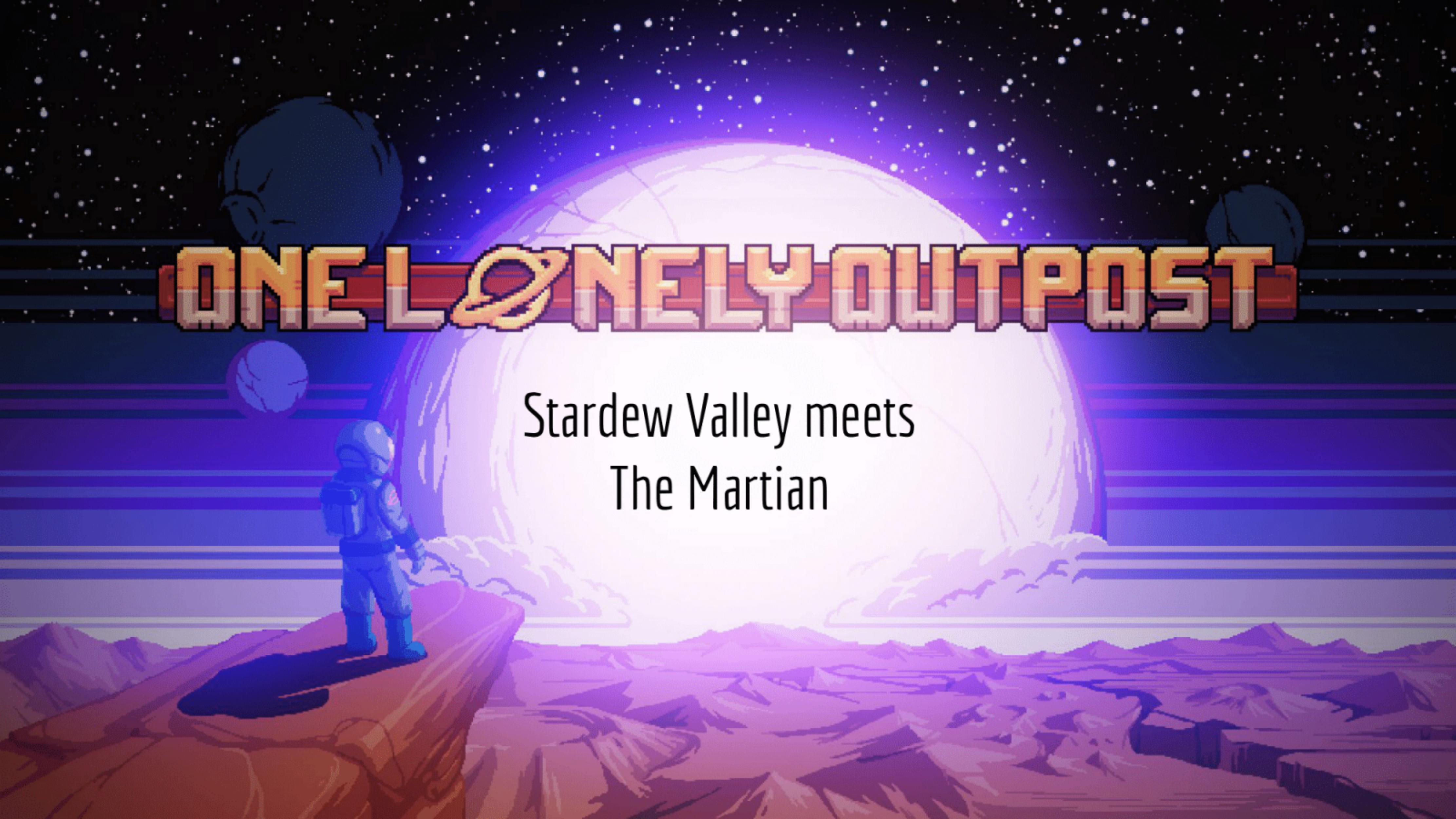 One Lonely Outpost pitch deck cover