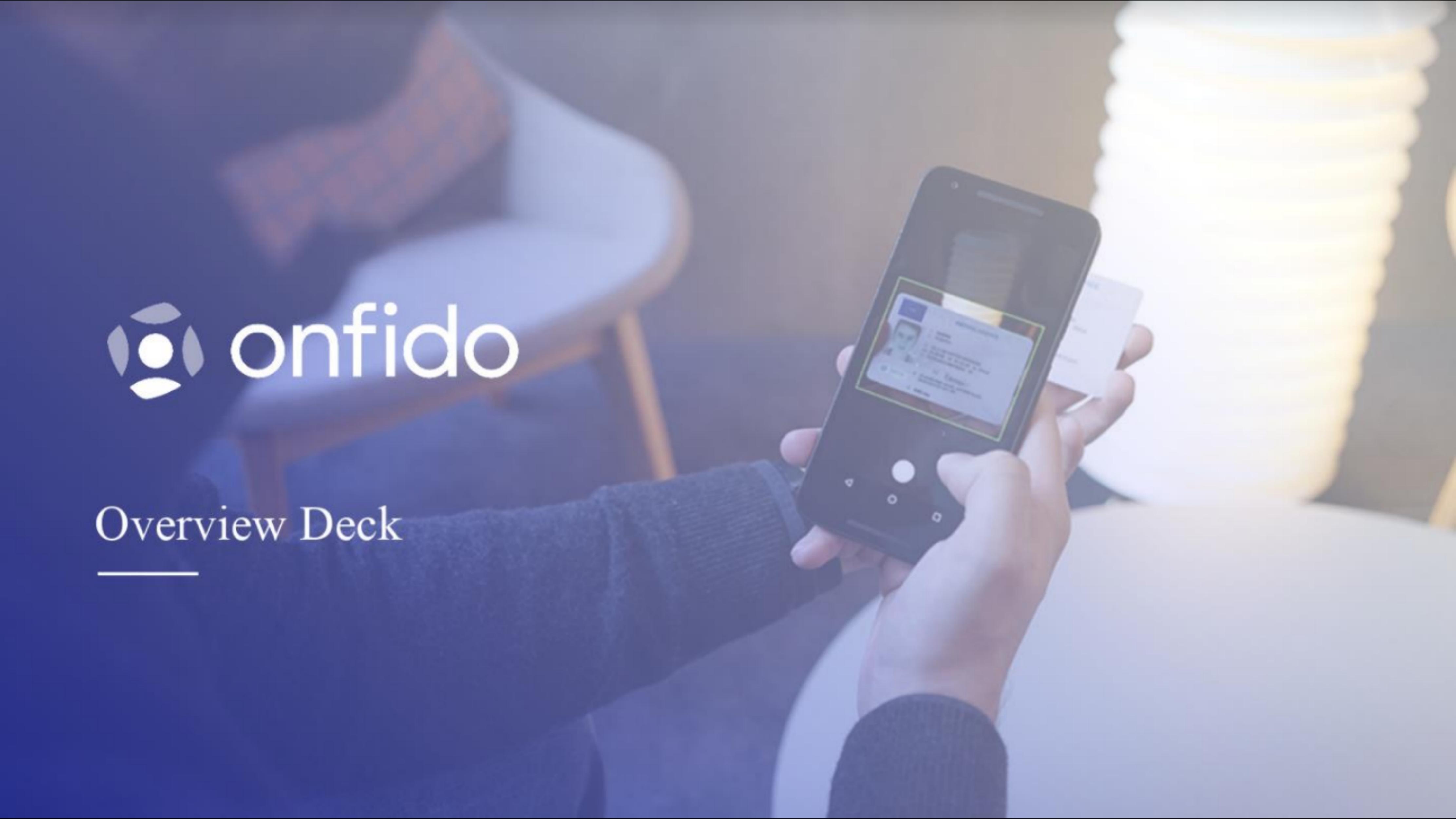 Onfido pitch deck cover