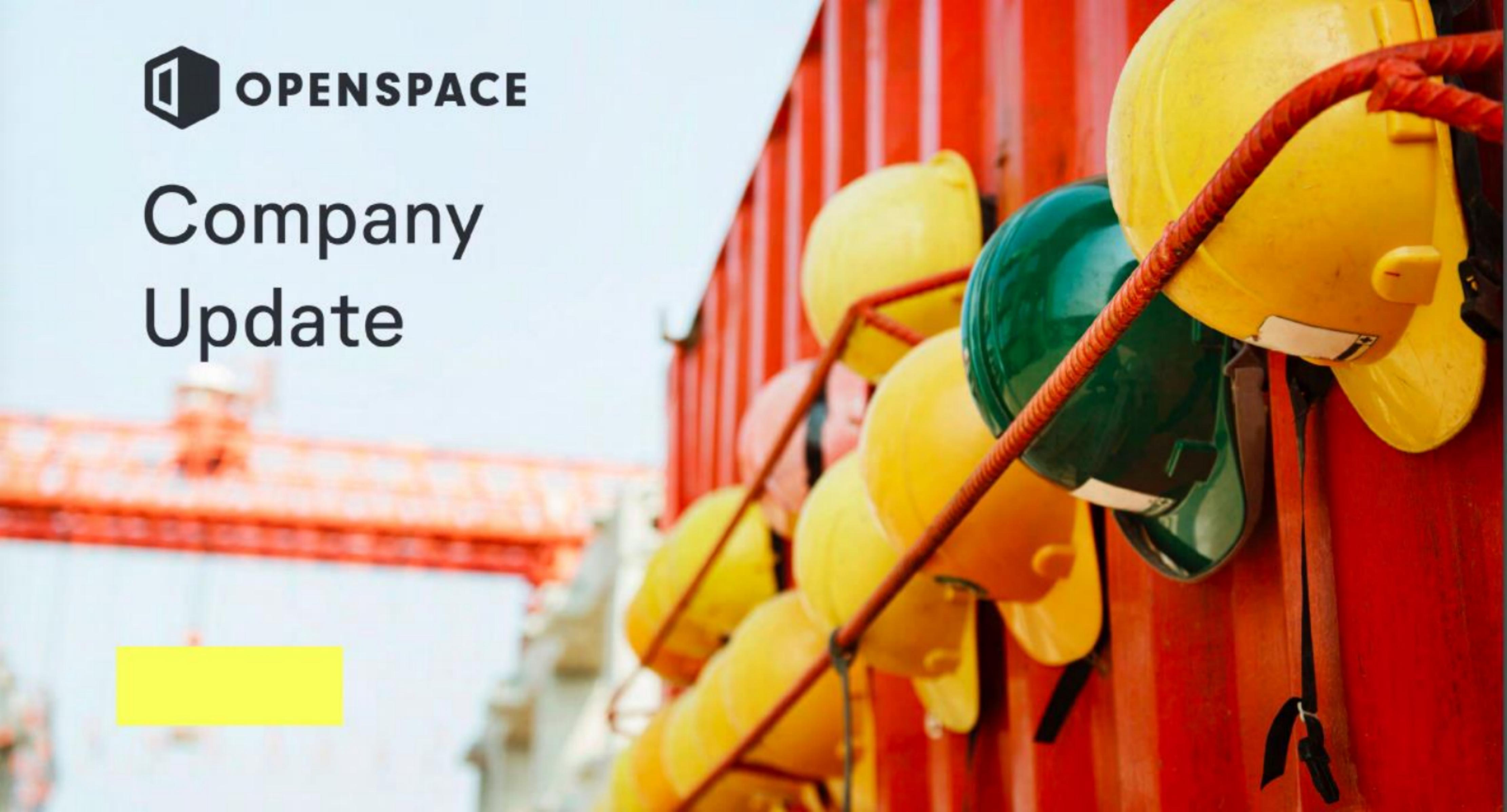 OpenSpace pitch deck cover