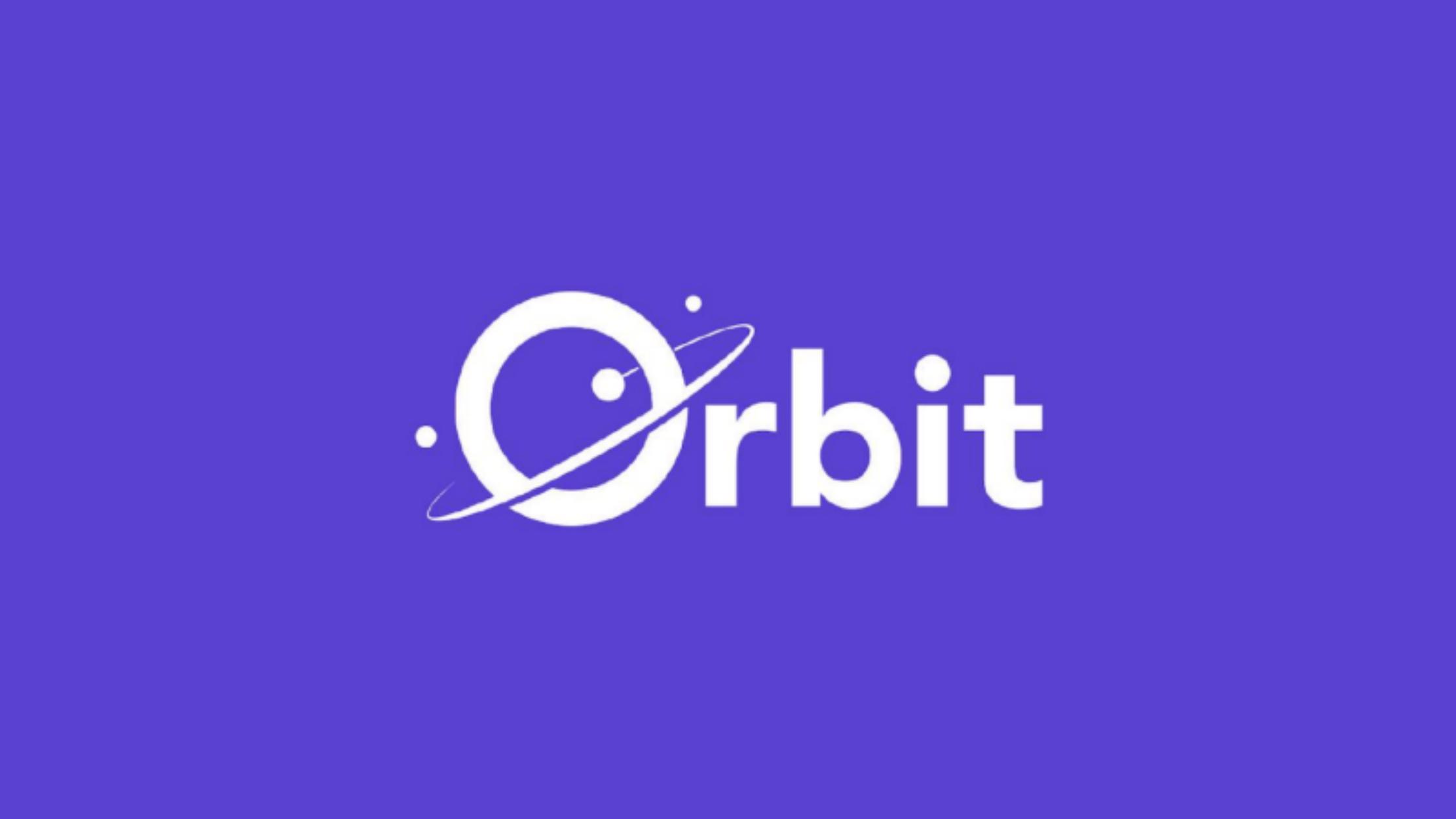 Orbit pitch deck cover