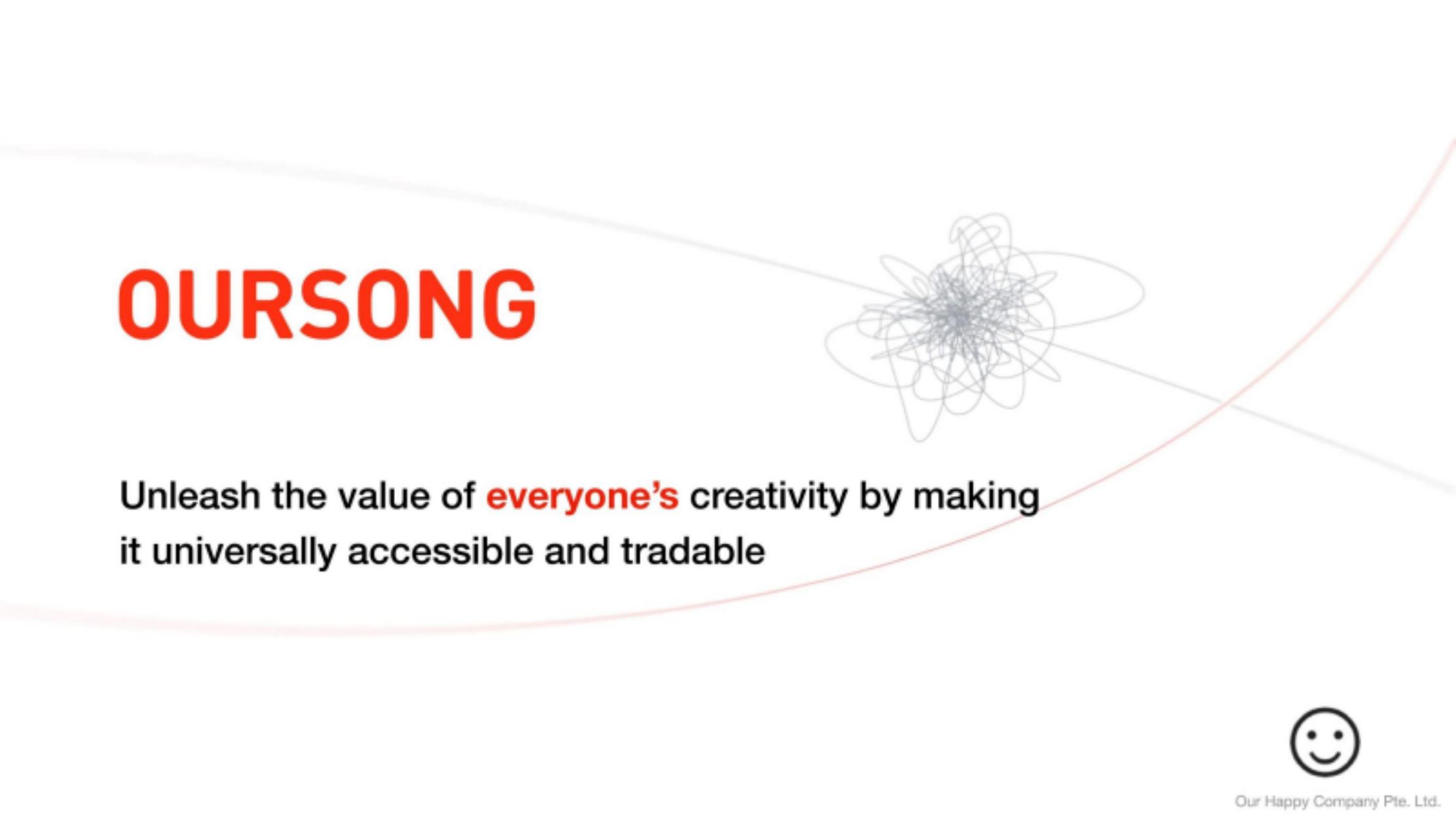 OurSong pitch deck cover