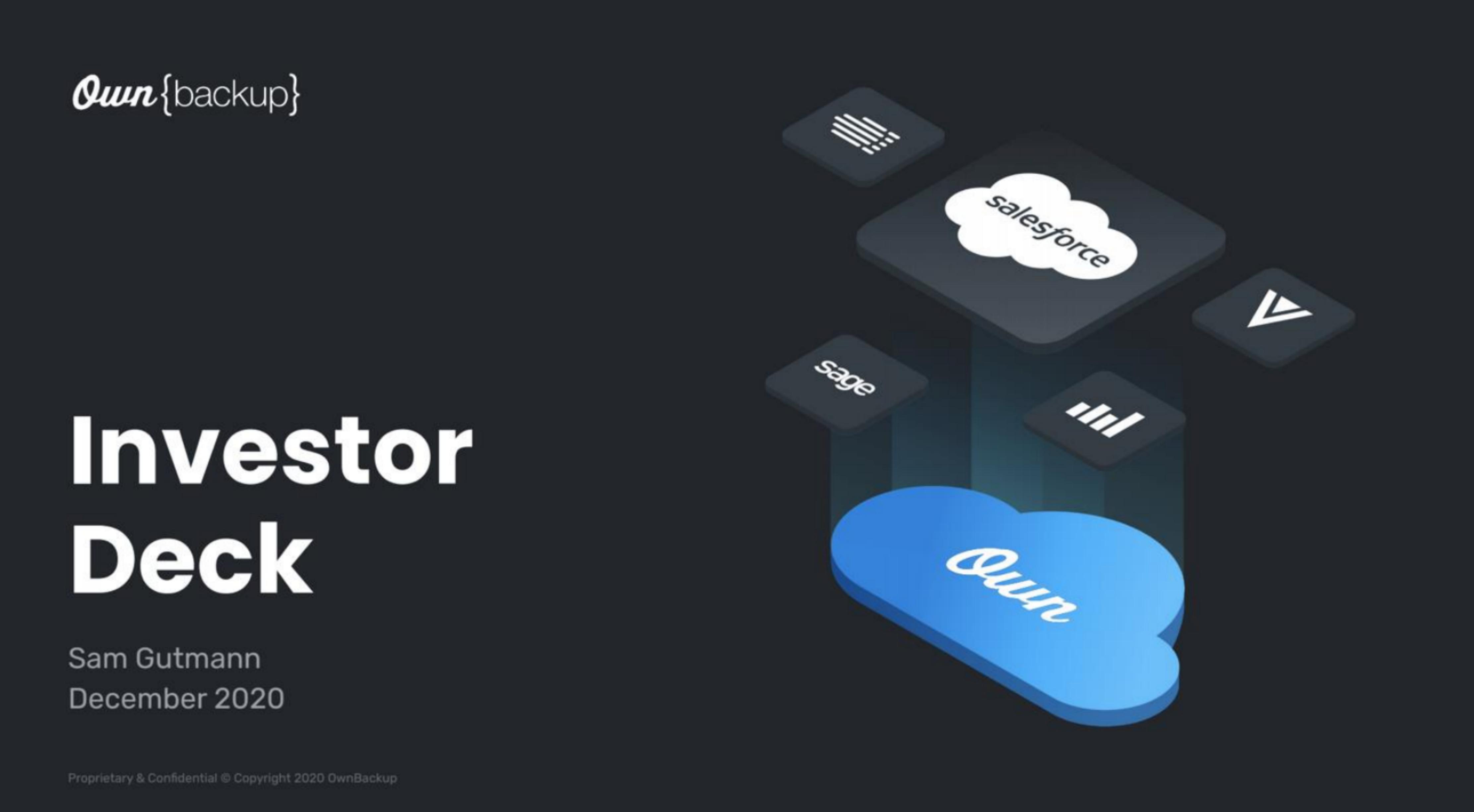 OwnBackUp pitch deck cover