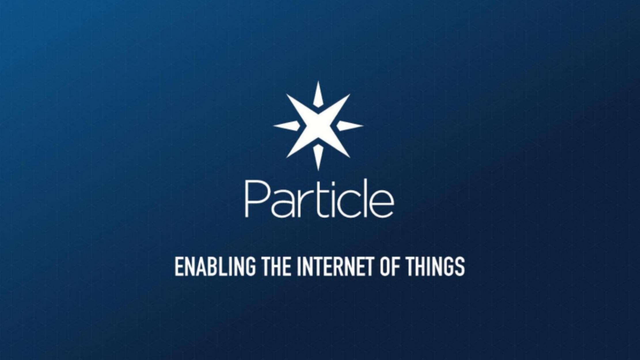 Particle pitch deck cover