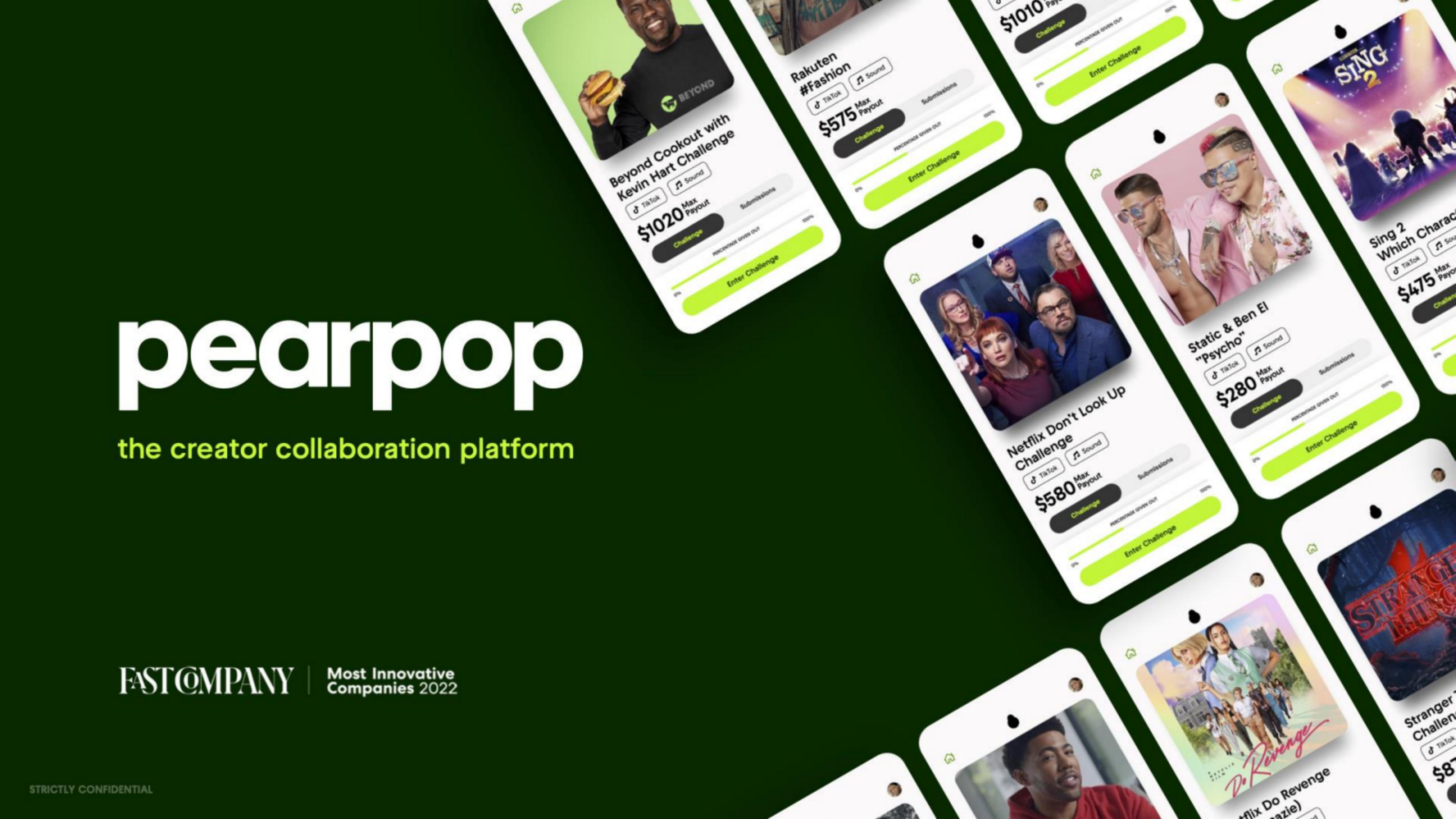 Pearpop pitch deck cover