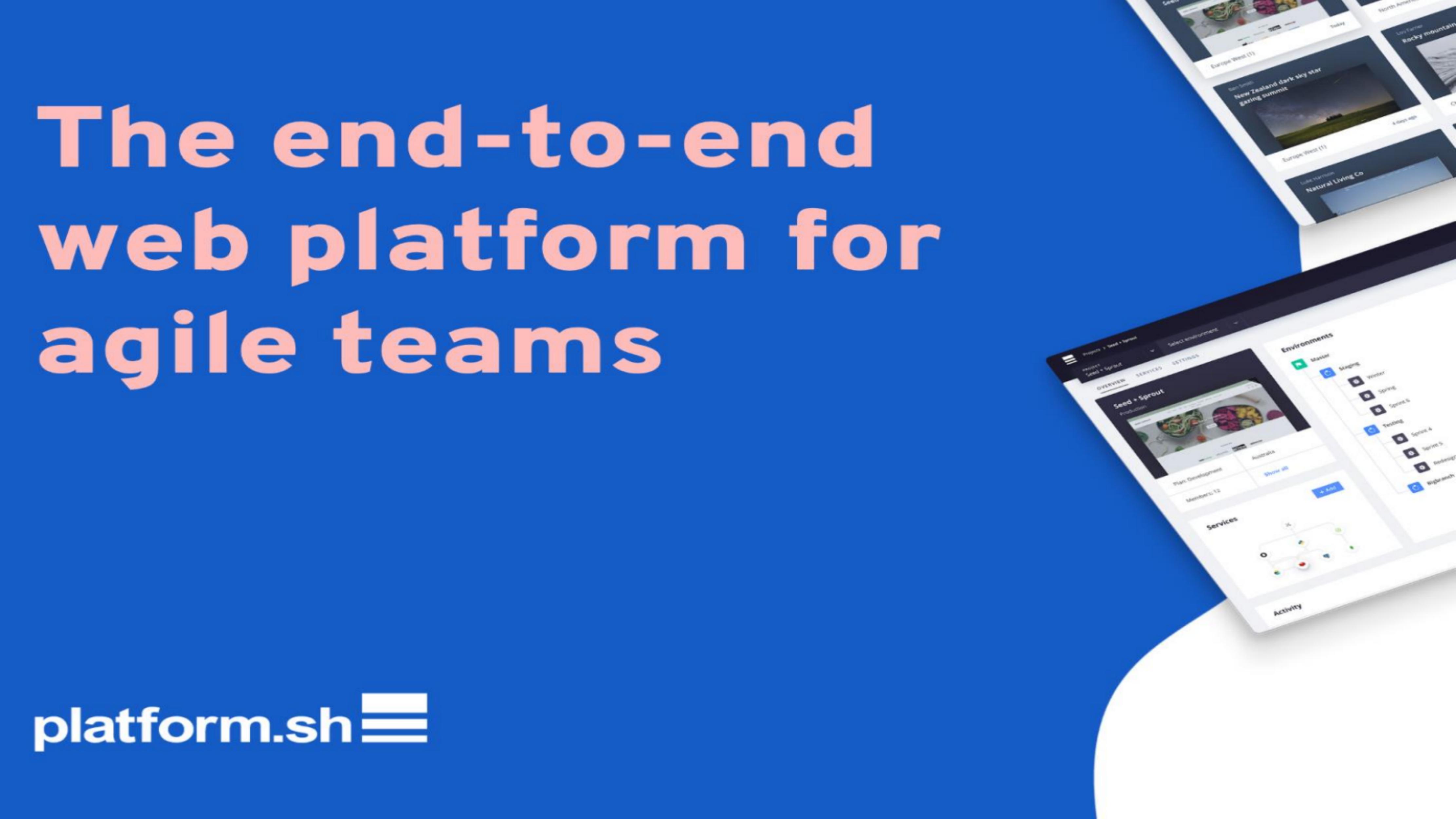 Platform.sh pitch deck cover