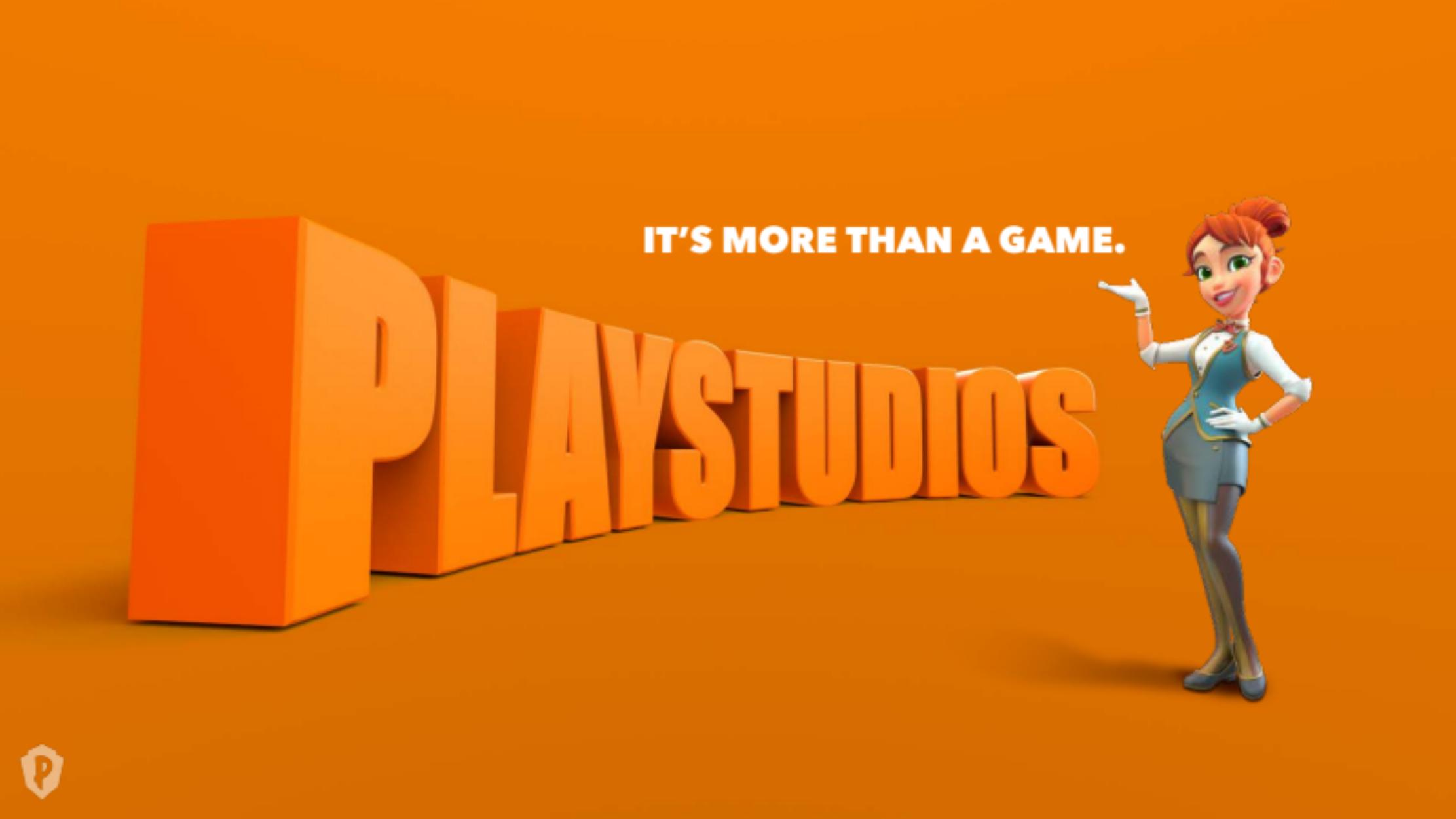 PLAYSTUDIOS pitch deck cover
