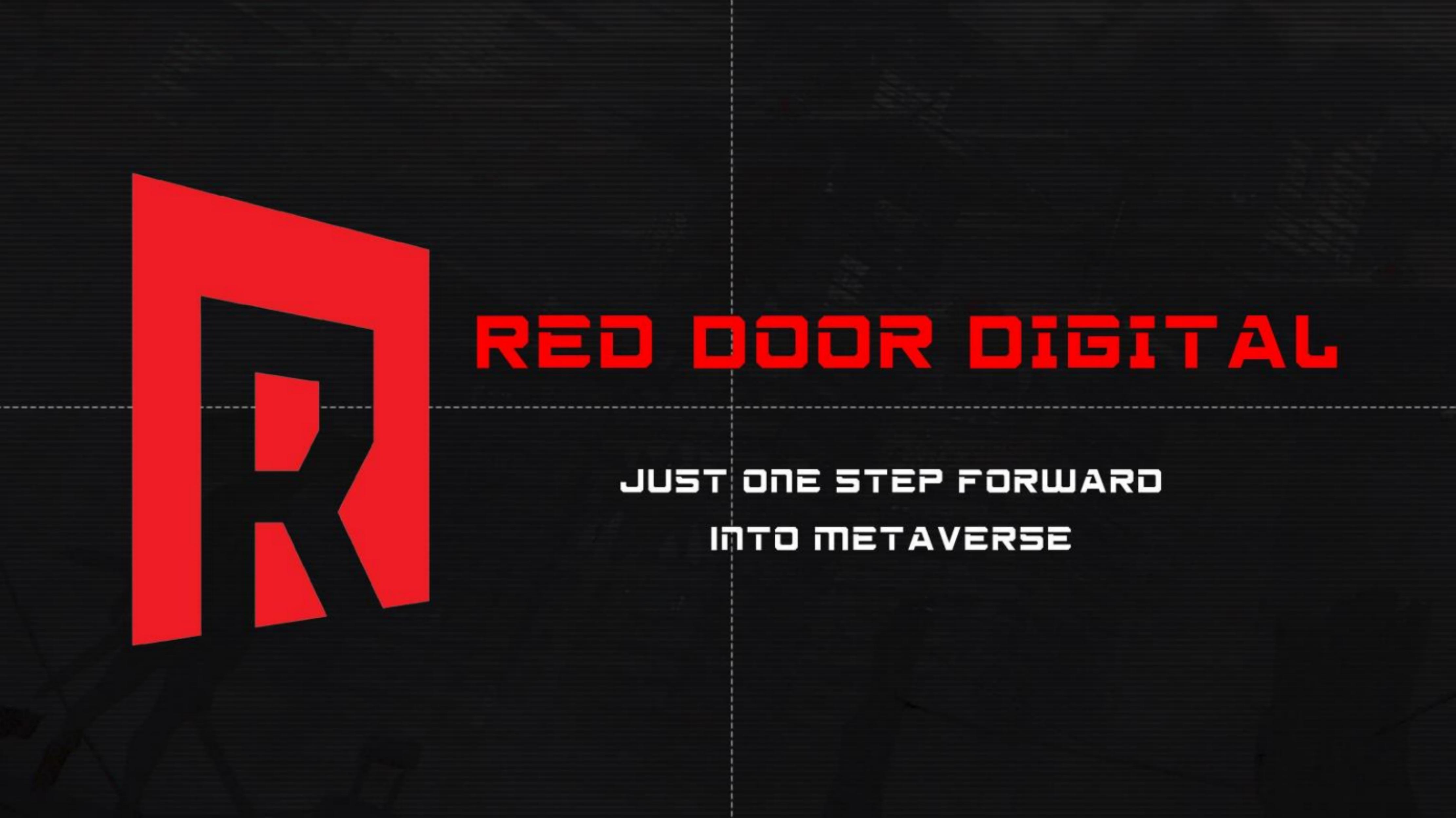 Red Door Digital pitch deck cover
