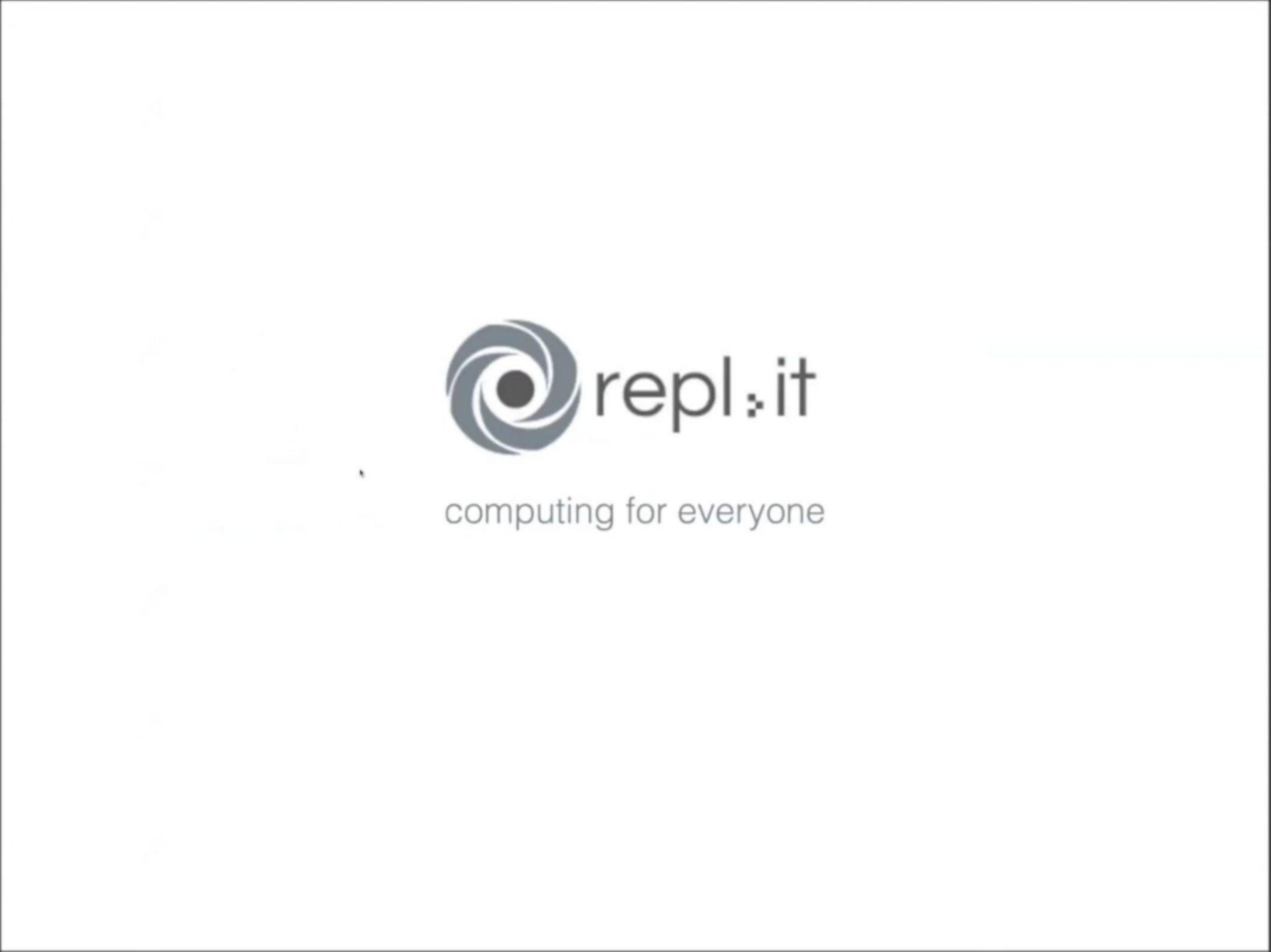 Replit pitch deck cover