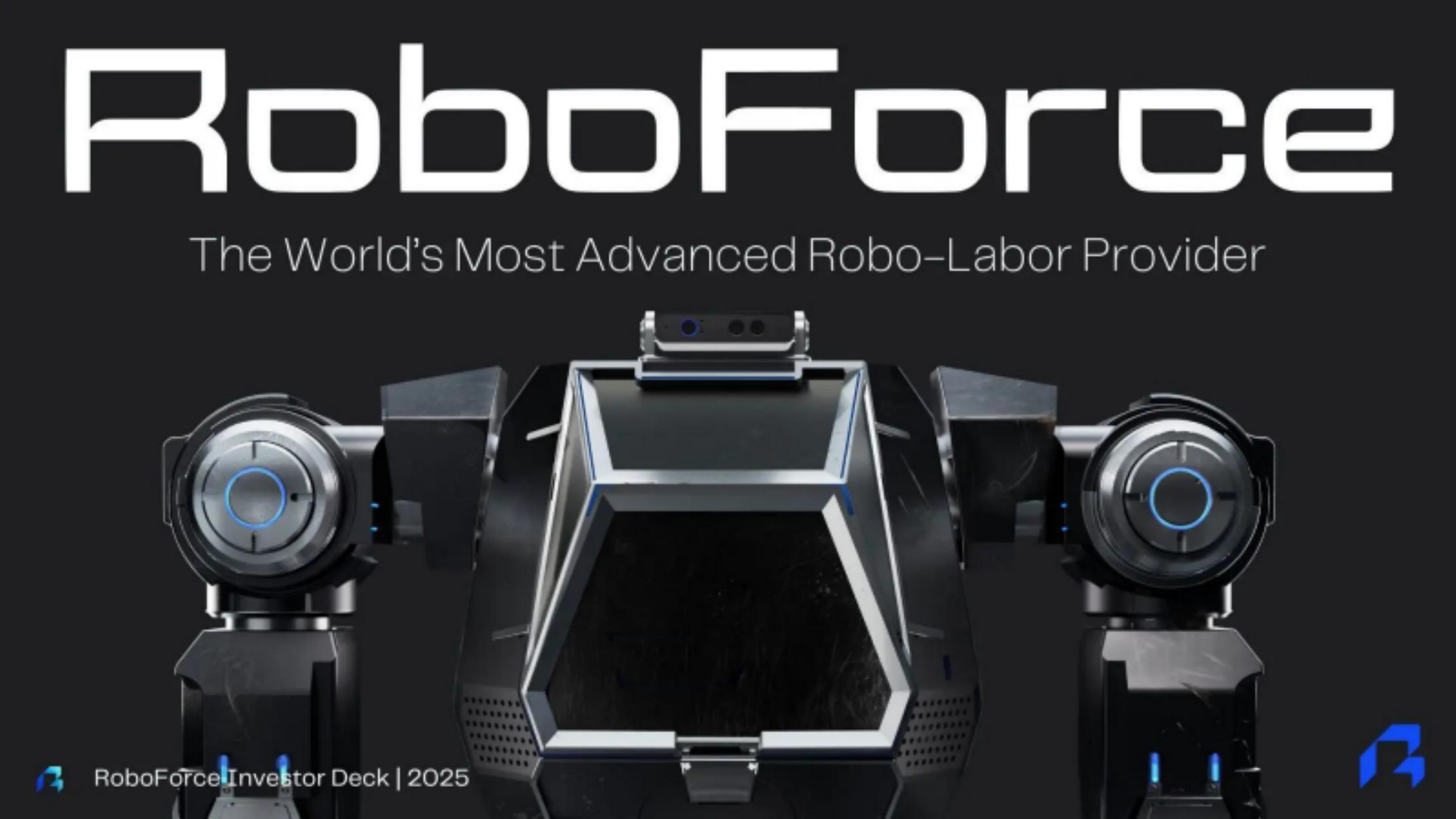 RoboForce pitch deck cover