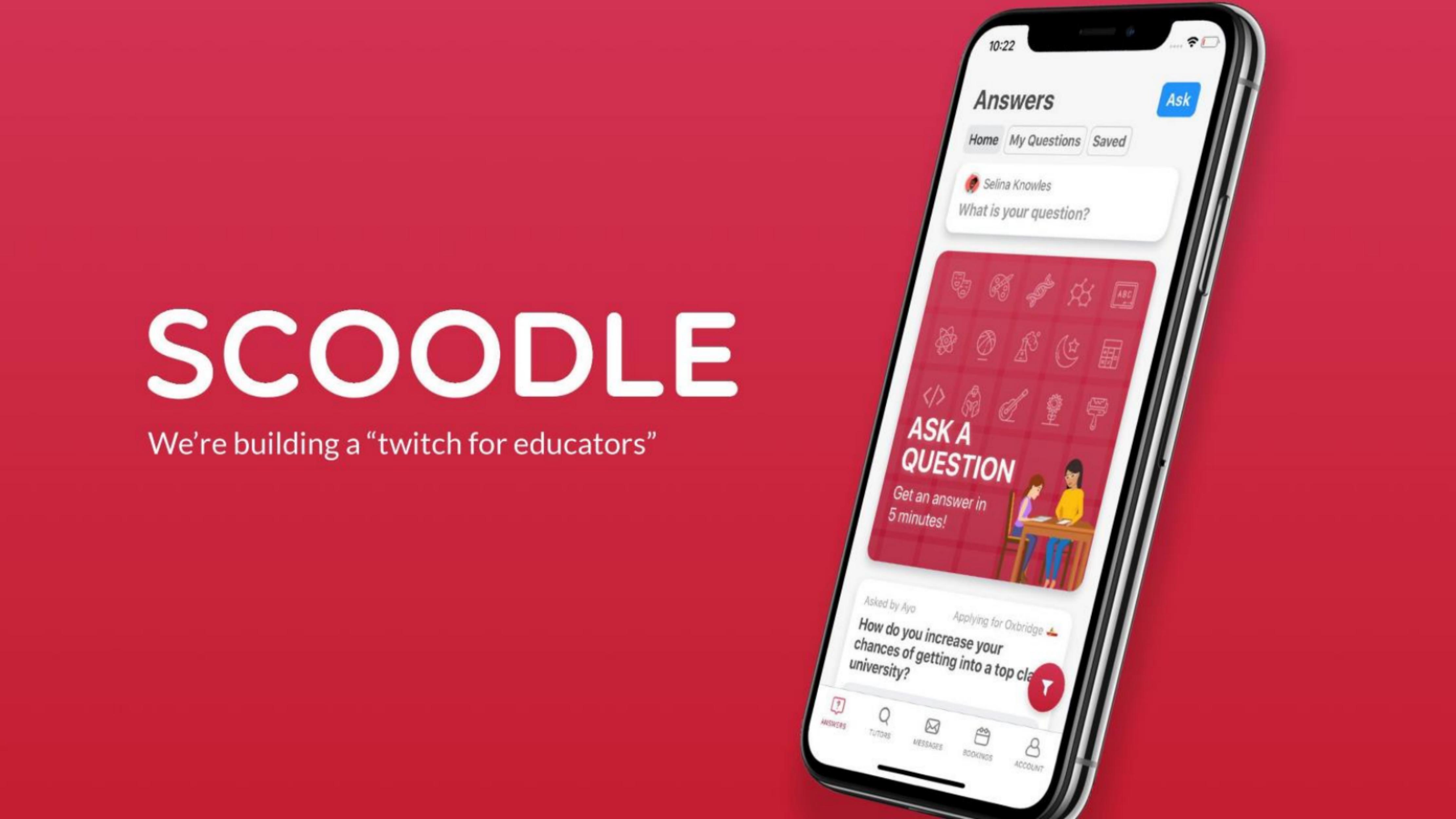 Scoodle pitch deck cover