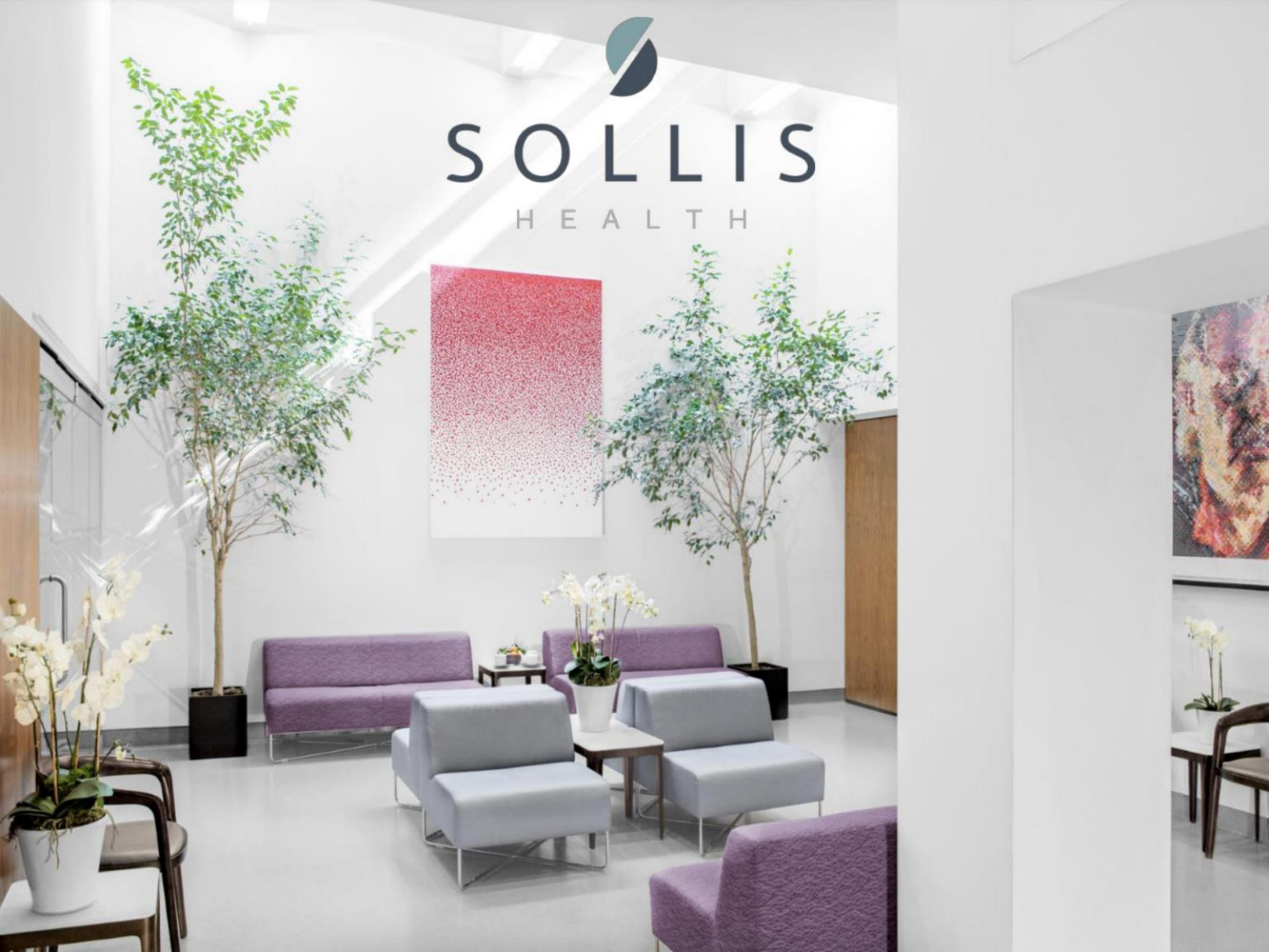 Sollis Health pitch deck cover