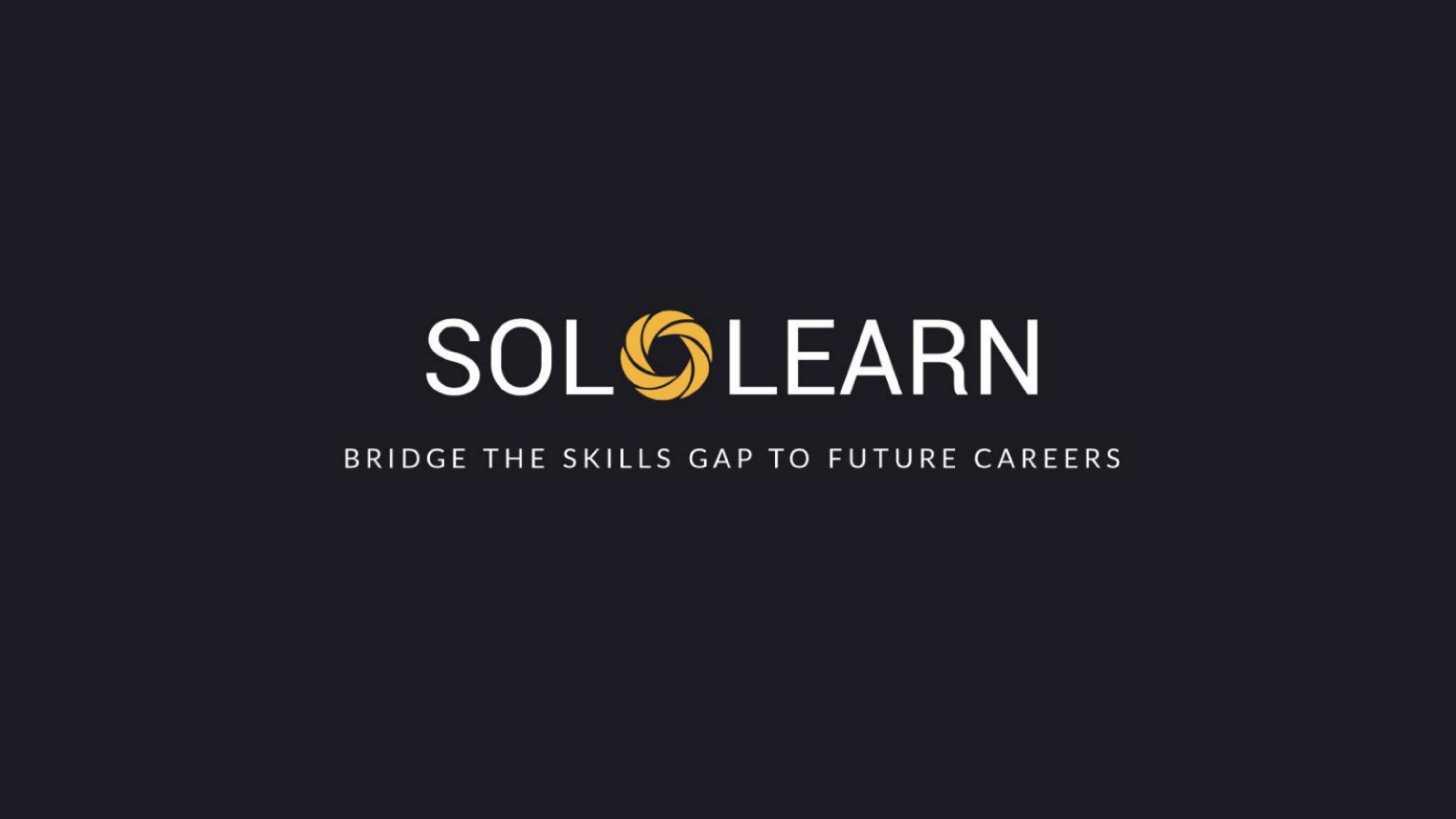 Sololearn pitch deck cover
